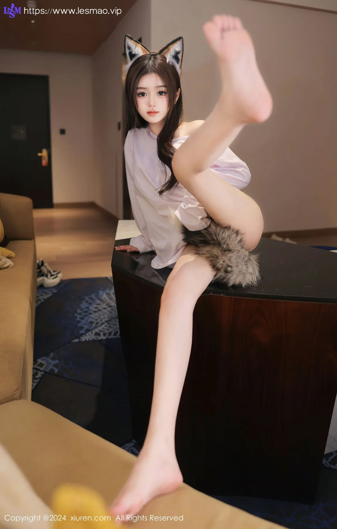 XiuRen 秀人 No.8245  媃柔 白色上衣性感写真1 - 15