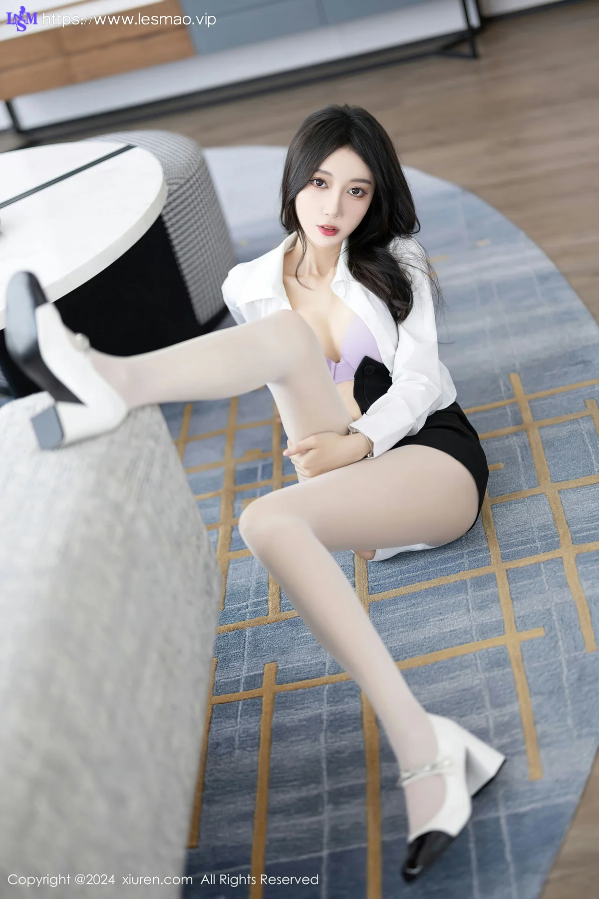 XiuRen 秀人 No.8247  玥儿玥 白色丝袜哈尔滨旅拍1 - 51
