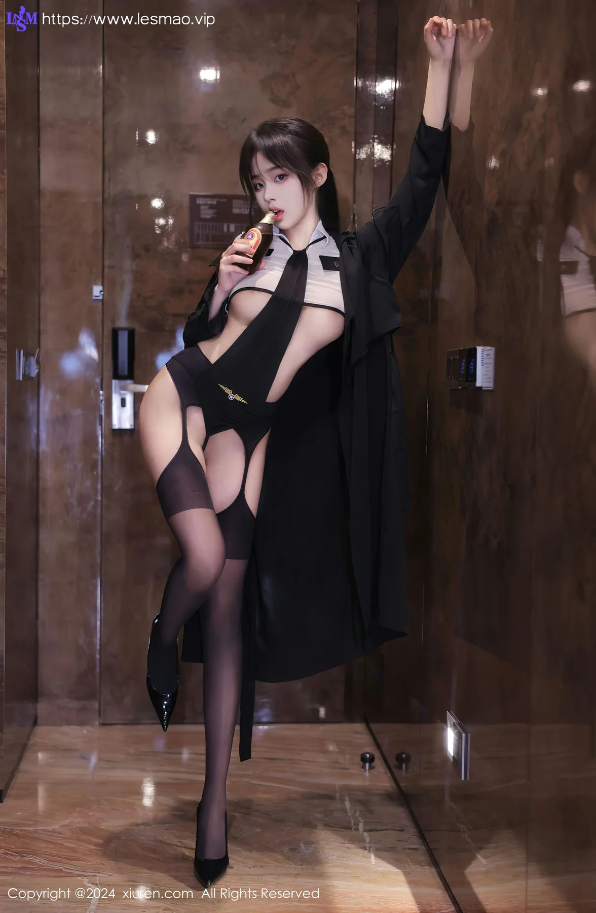 XiuRen 秀人 No.8265  王心悦首套写真 制服诱惑11 - 6