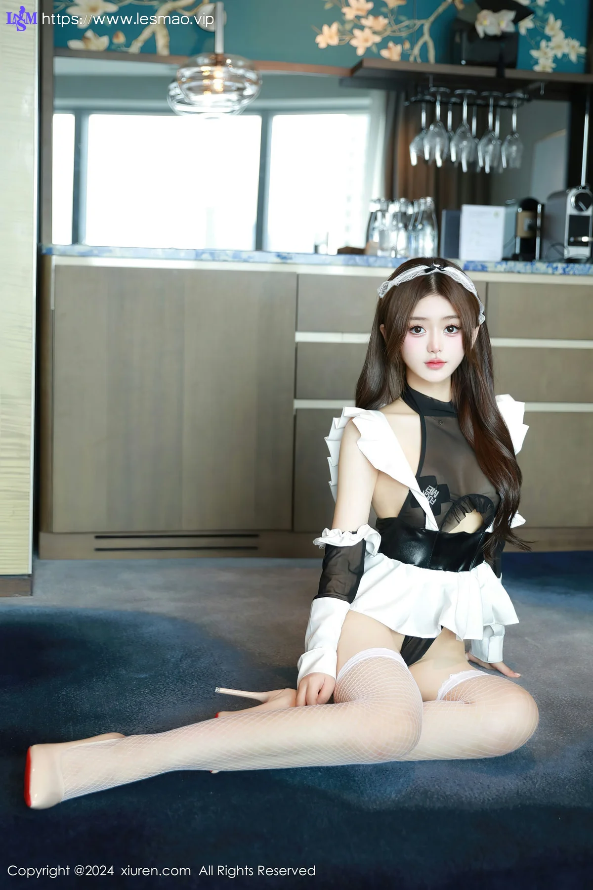 XiuRen 秀人 No.8282  媃柔 女仆装扮性感写真 - 61