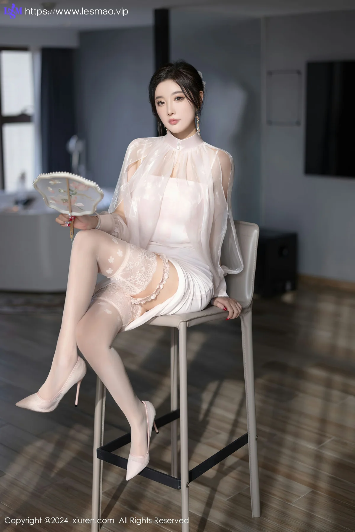 XiuRen 秀人 No.8294 杨晨晨Yome 浅粉色情趣内衣性感写真2 - 23