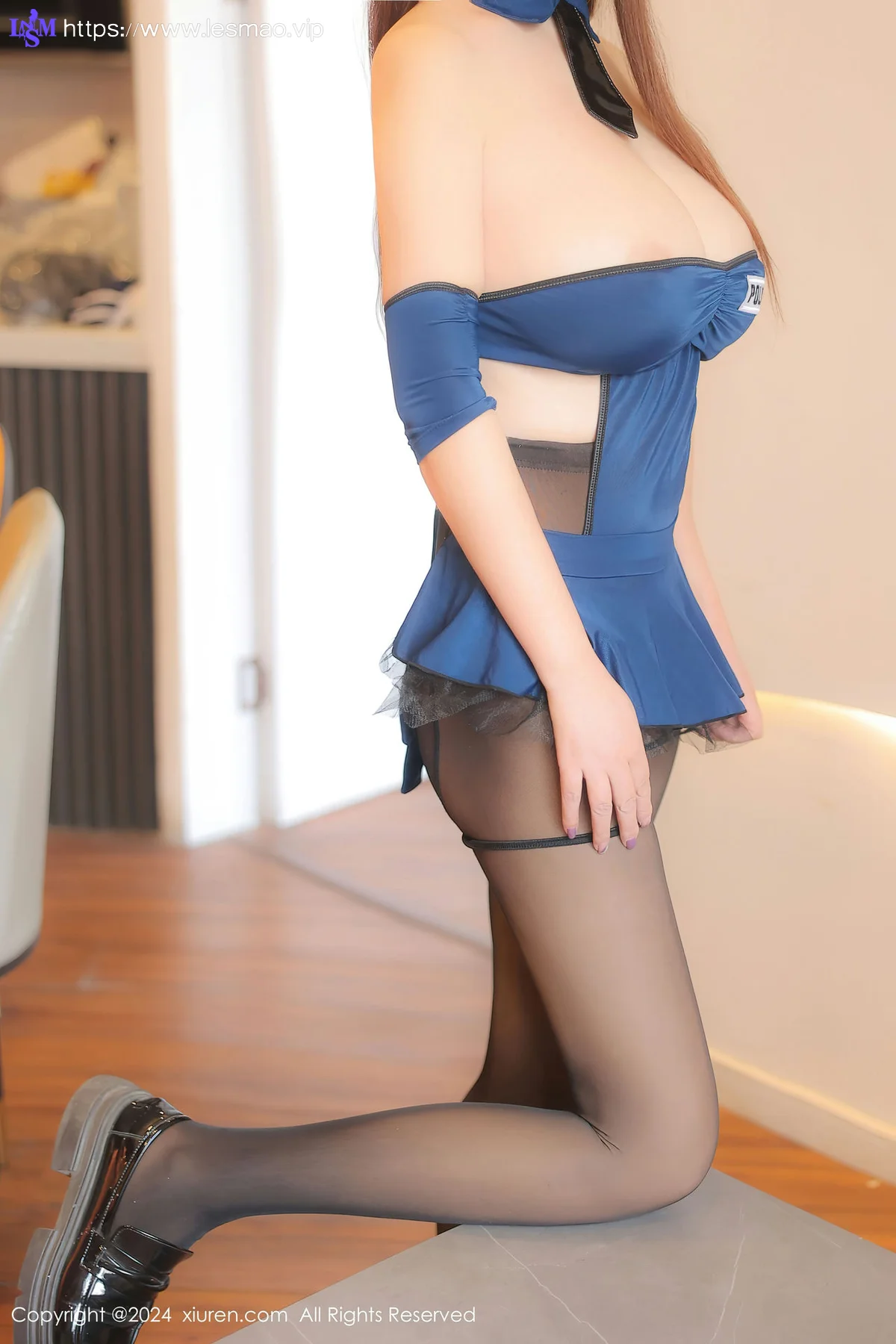 XiuRen 秀人 No.8304  陈柒柒 魅惑黑丝性感写真2 - 12