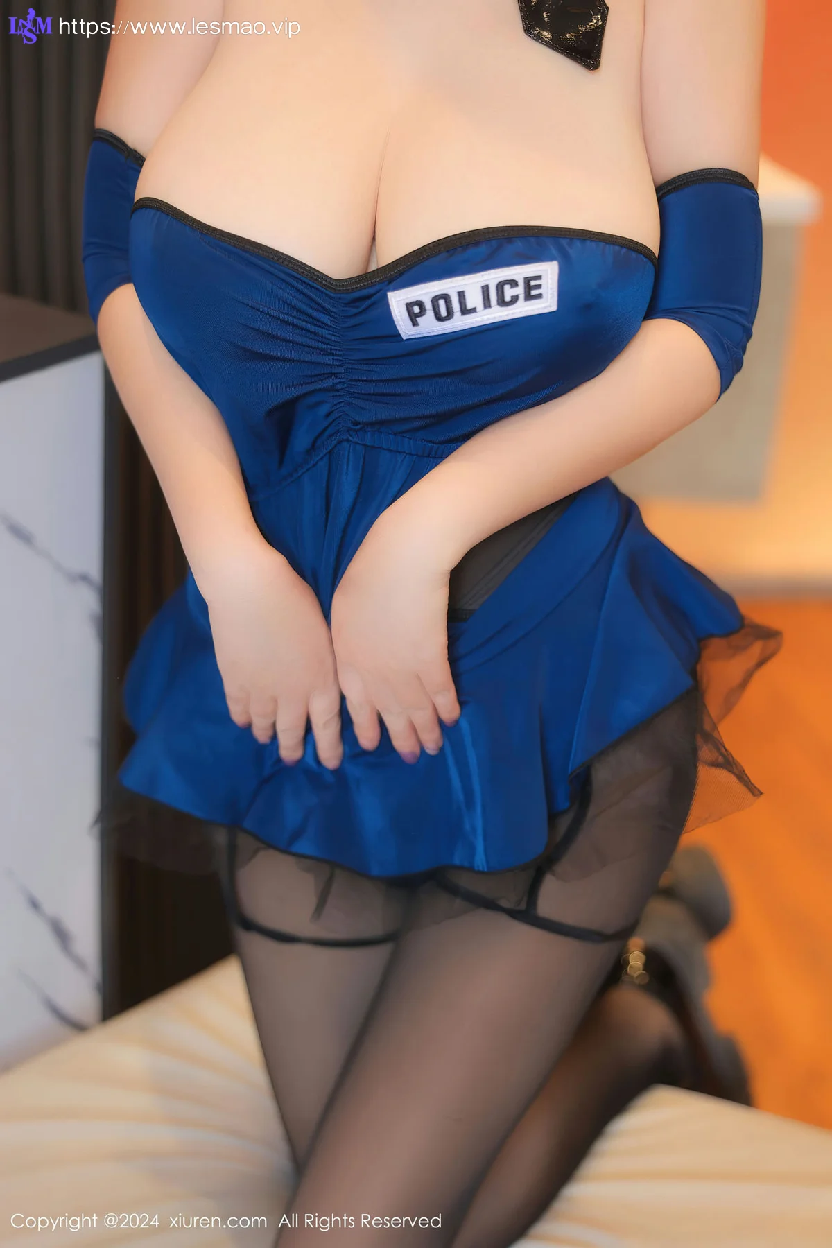 XiuRen 秀人 No.8304  陈柒柒 魅惑黑丝性感写真2 - 39