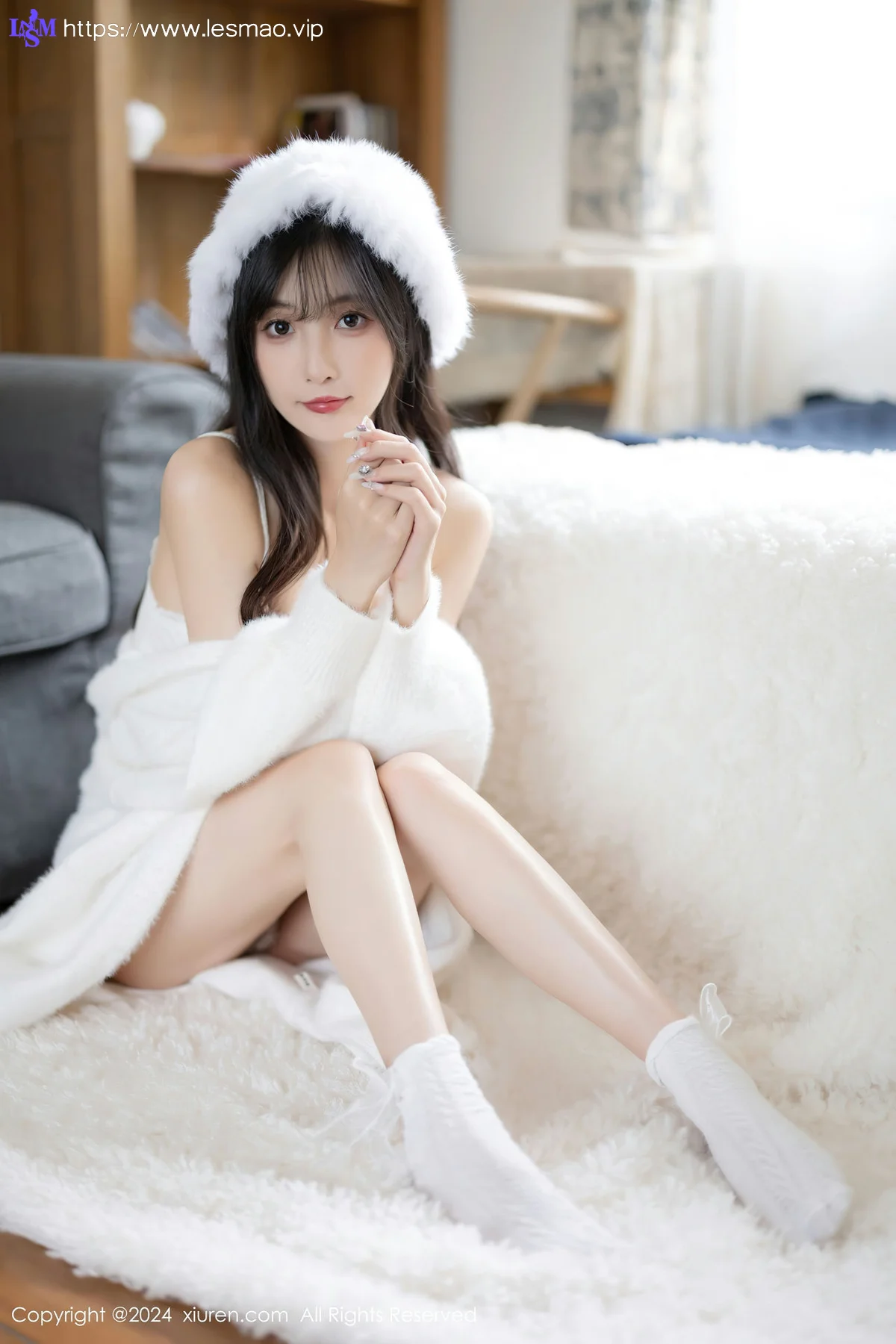 XiuRen 秀人 No.8307  林星阑 迷离的丝足哈尔滨旅拍11 - 35