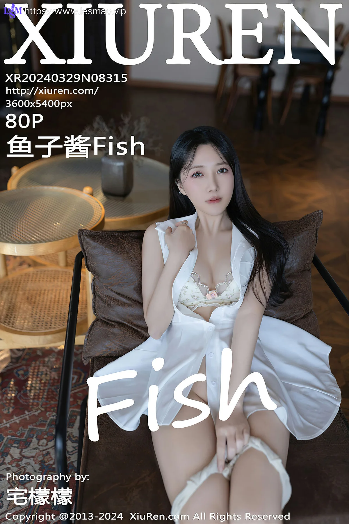 XiuRen 秀人 No.8315 鱼子酱Fish 白色丝袜性感写真11 - 81