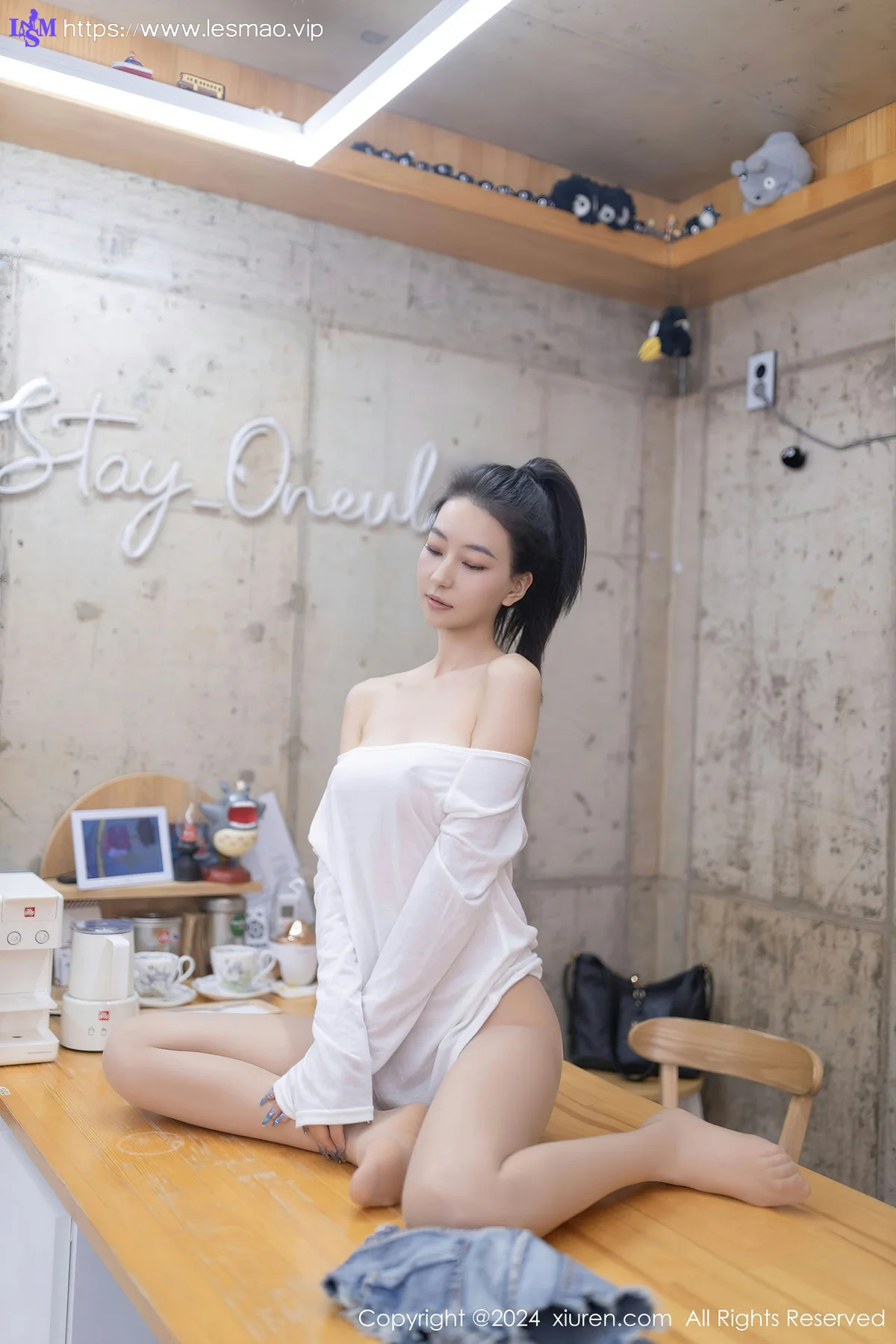 XiuRen 秀人 No.8345 熊小诺 玉背白色服饰性感写真1 - 55