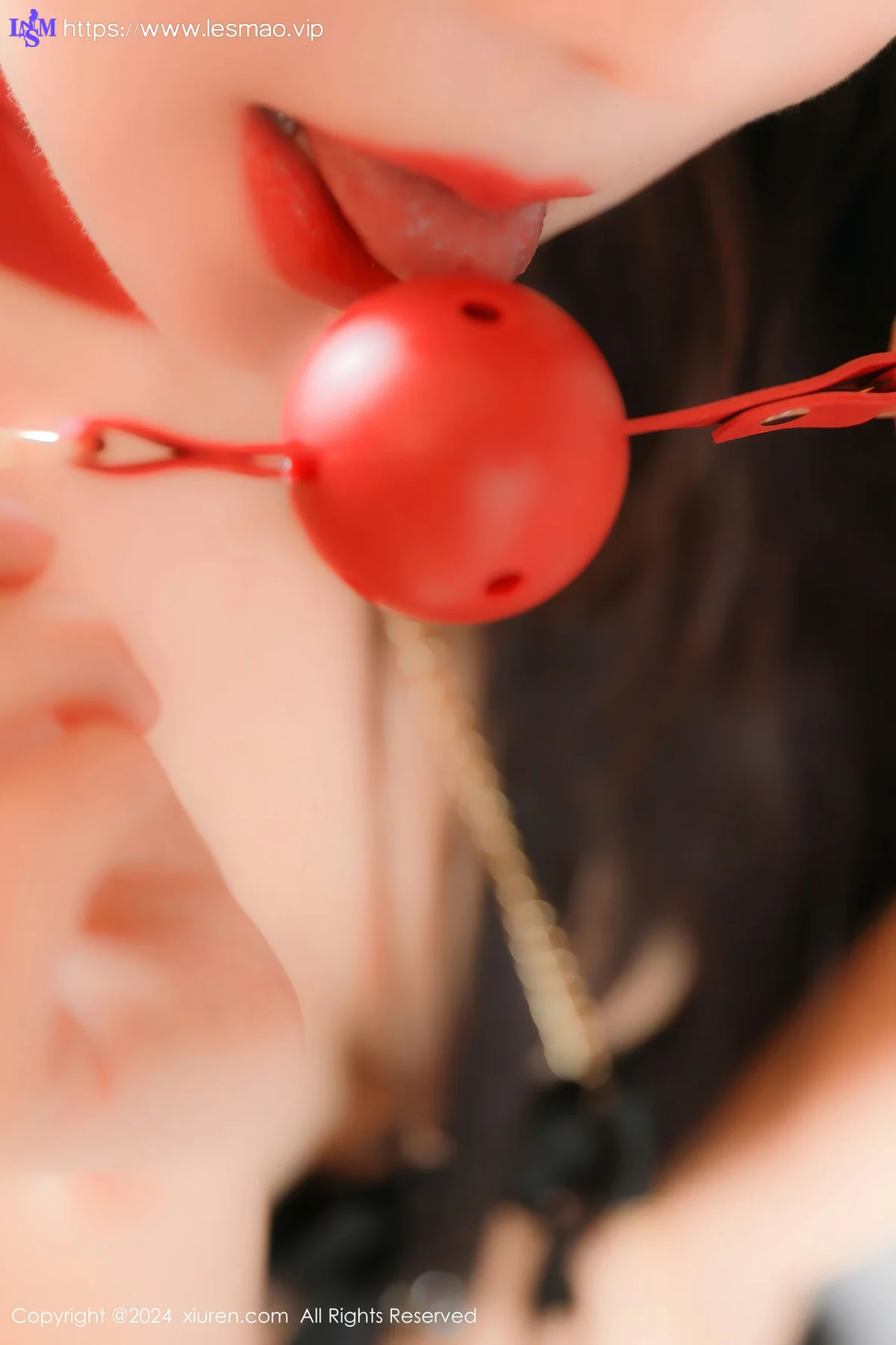 XiuRen 秀人 No.8351 桃妖夭 黑色女仆服饰性感写真11 - 83