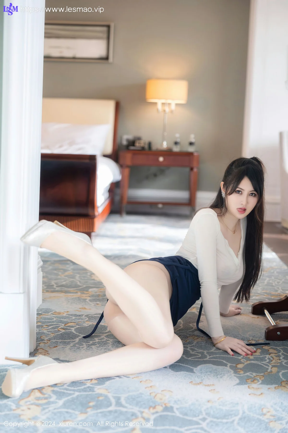XiuRen 秀人 No.8361 诗诗kiki 白色轻透上衣性感写真11 - 26