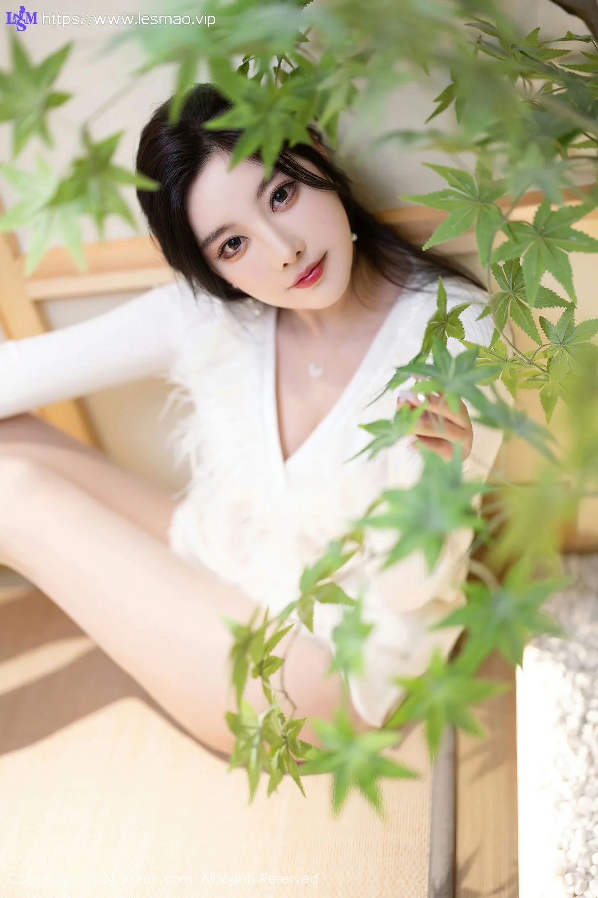 XiuRen 秀人 No.8363 杨晨晨Yome 白色露肩轻透服饰性感写真1 - 16