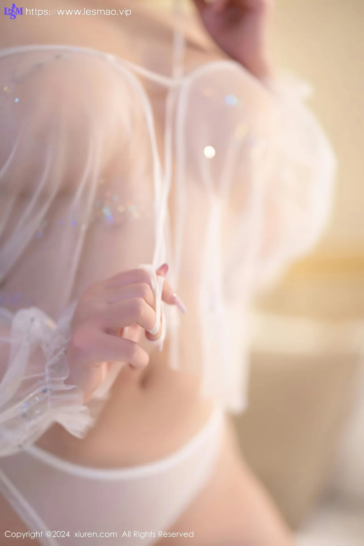 XiuRen 秀人 No.8363 杨晨晨Yome 白色露肩轻透服饰性感写真1 - 80
