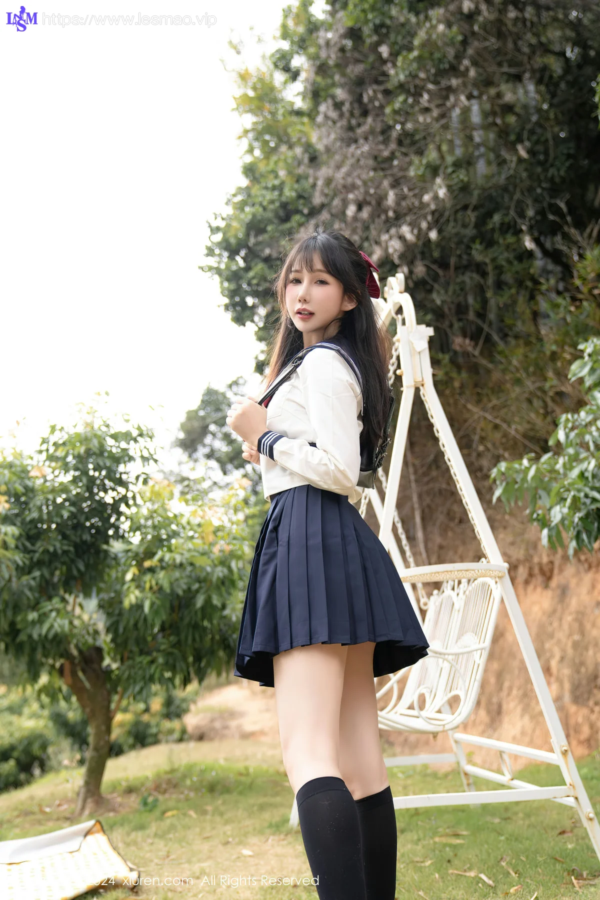XiuRen 秀人 No.8365 波巧酱 初恋小学妹长白山旅拍 - 14