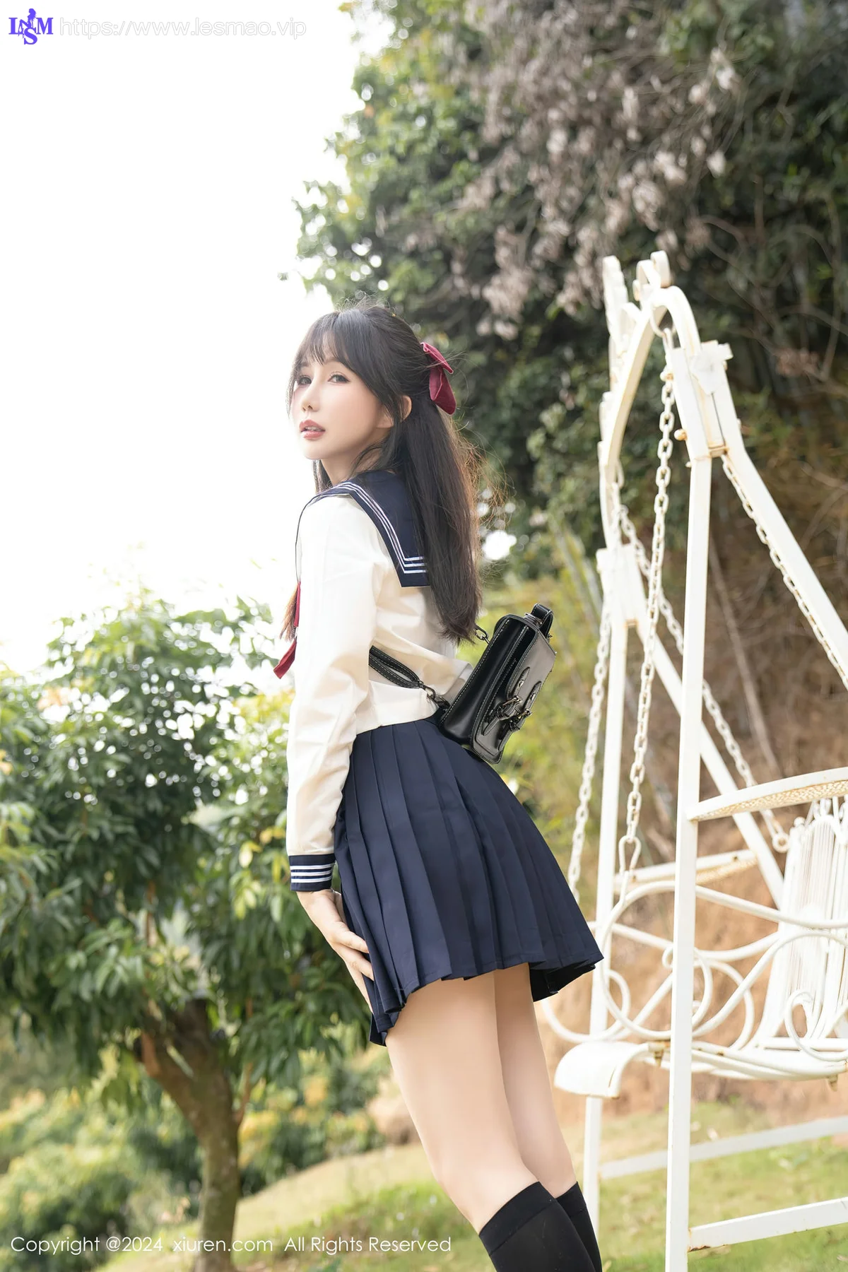 XiuRen 秀人 No.8365 波巧酱 初恋小学妹长白山旅拍 - 15