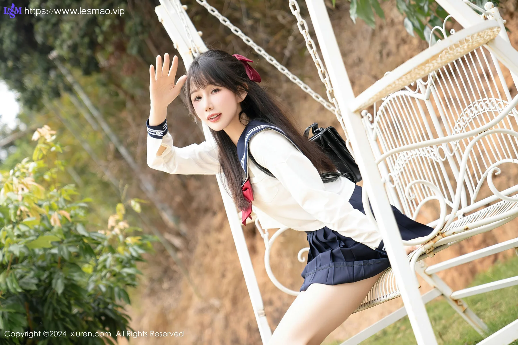 XiuRen 秀人 No.8365 波巧酱 初恋小学妹长白山旅拍 - 24
