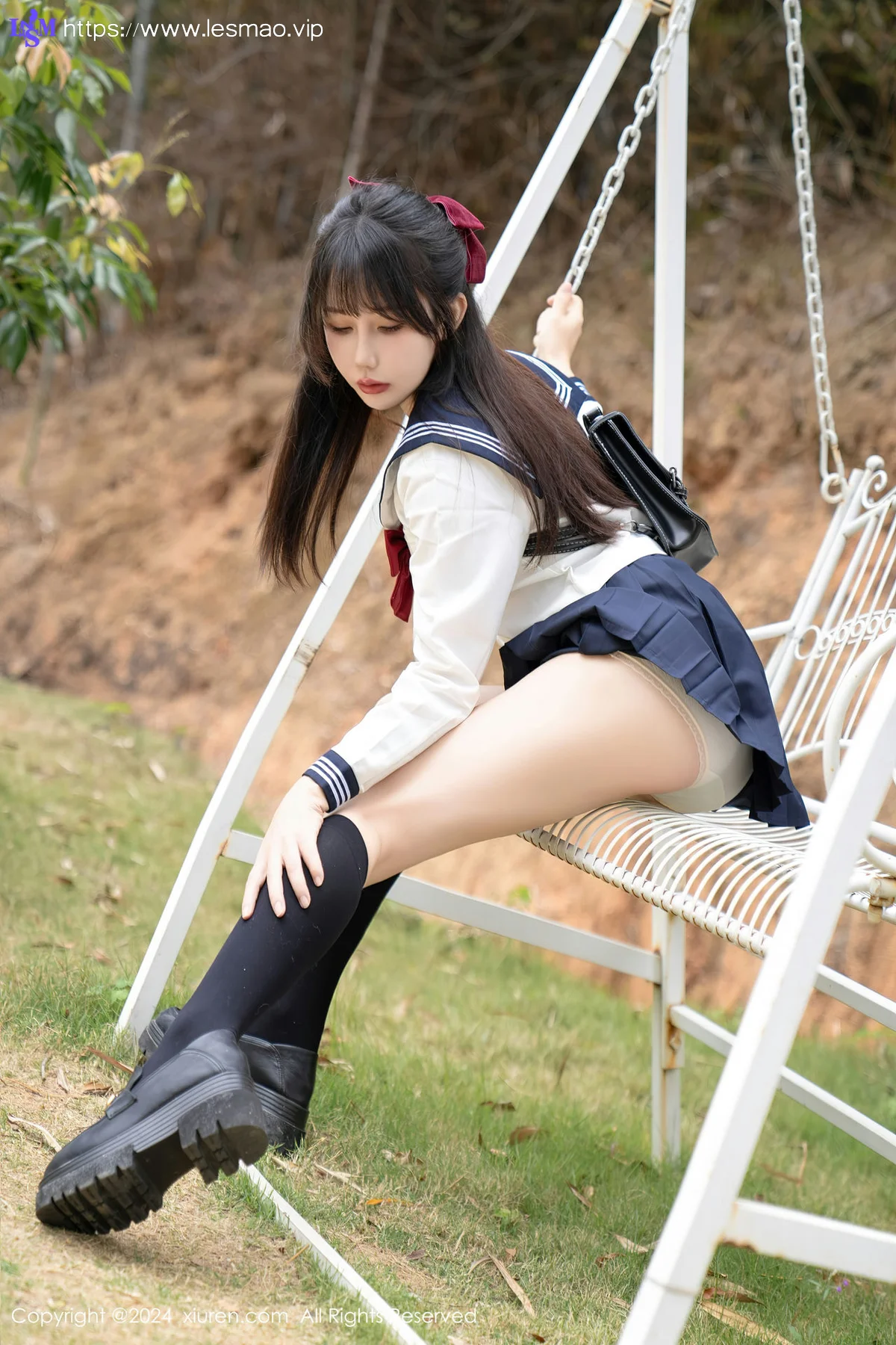 XiuRen 秀人 No.8365 波巧酱 初恋小学妹长白山旅拍 - 31