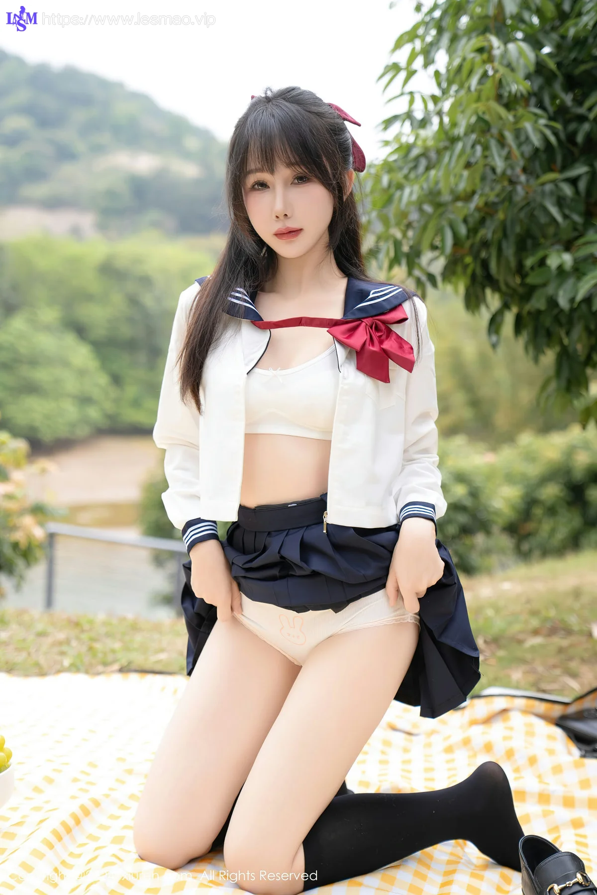 XiuRen 秀人 No.8365 波巧酱 初恋小学妹长白山旅拍 - 54