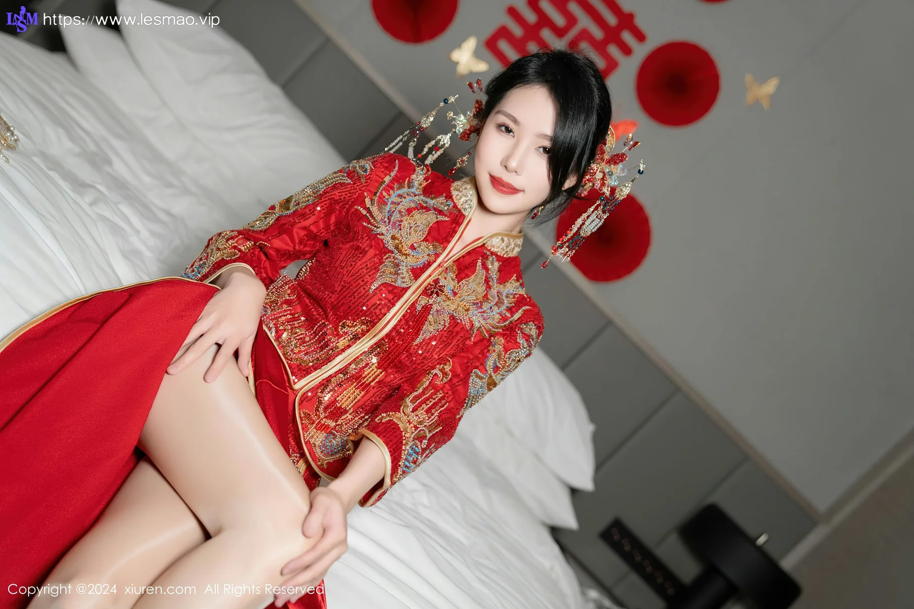 XiuRen 秀人 No.8376 利世 主题新婚之夜性感写真111 - 46