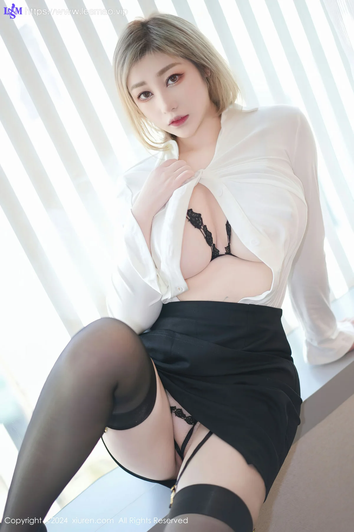 XiuRen 秀人 No.8381 妲己_Toxic 黑色情趣性感写真33 - 12