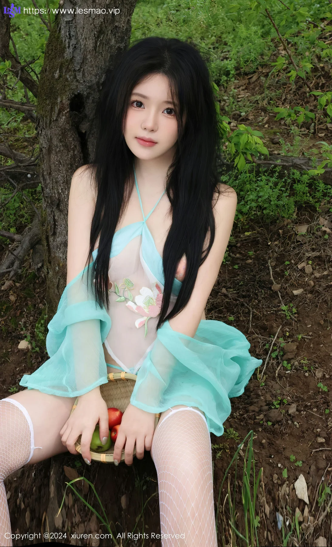 XiuRen 秀人 No.8386 小薯条nienie 白色网袜性感写真111 - 42