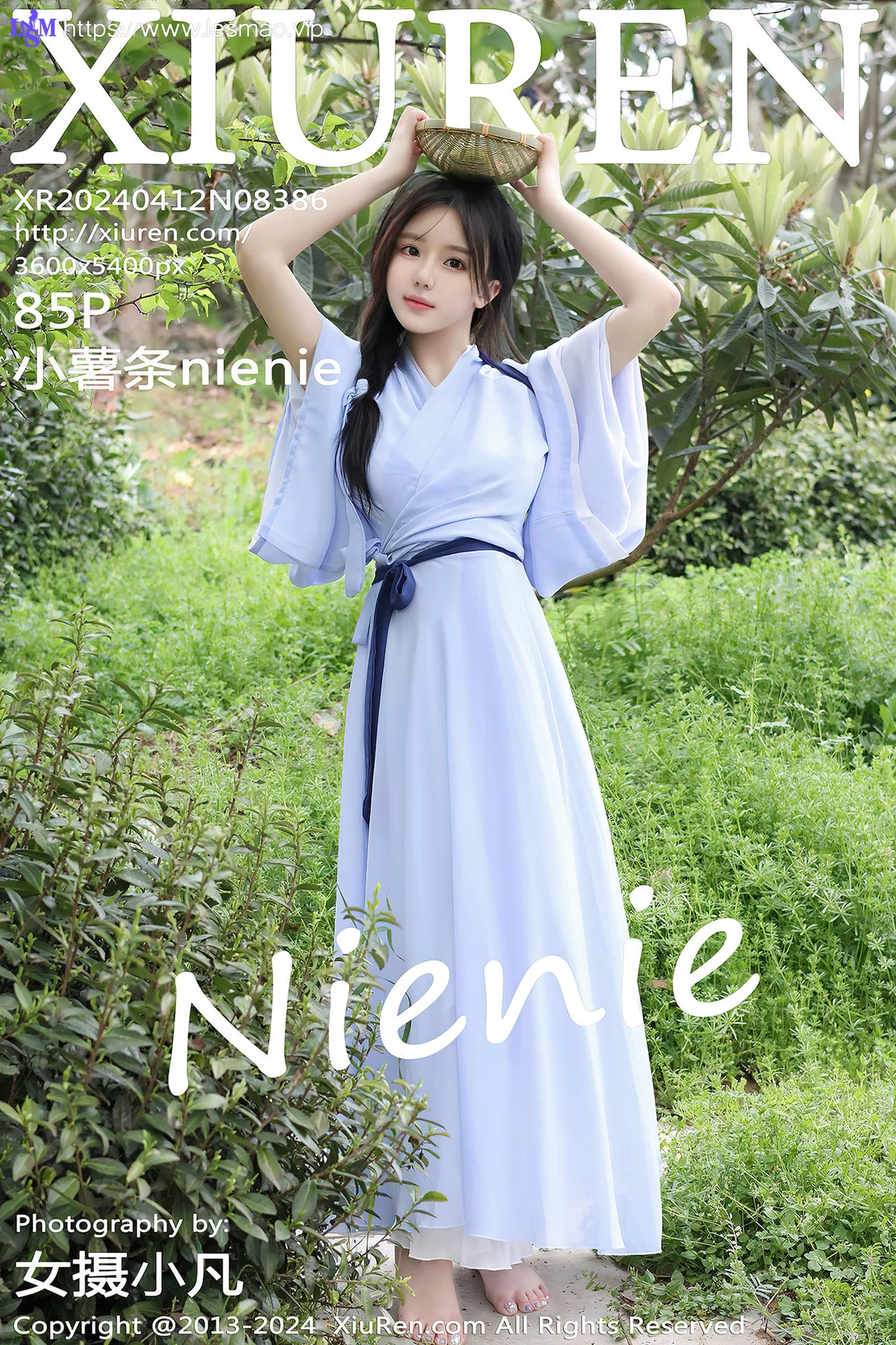 XiuRen 秀人 No.8386 小薯条nienie 白色网袜性感写真111 - 86