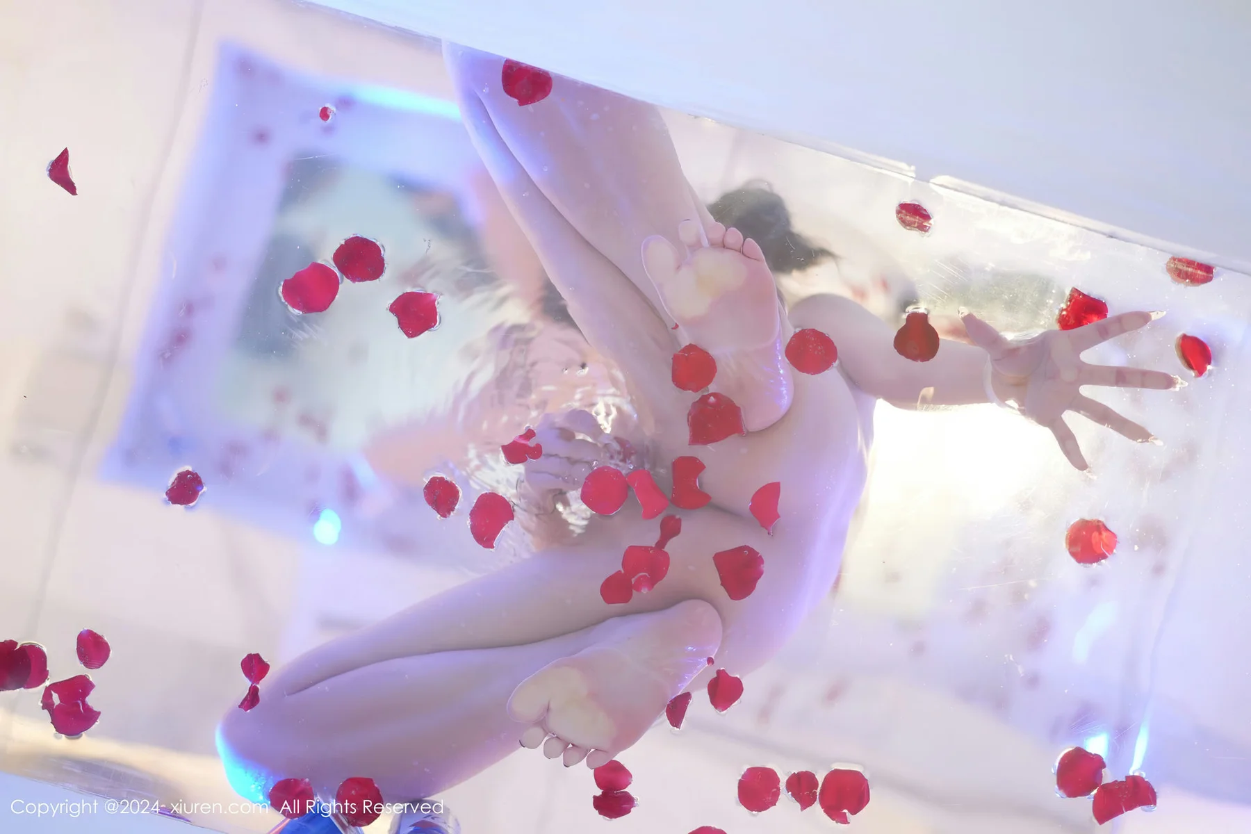 XiuRen 秀人 No.8395 林幼一 粉色连衣短裙性感写真1 - 110