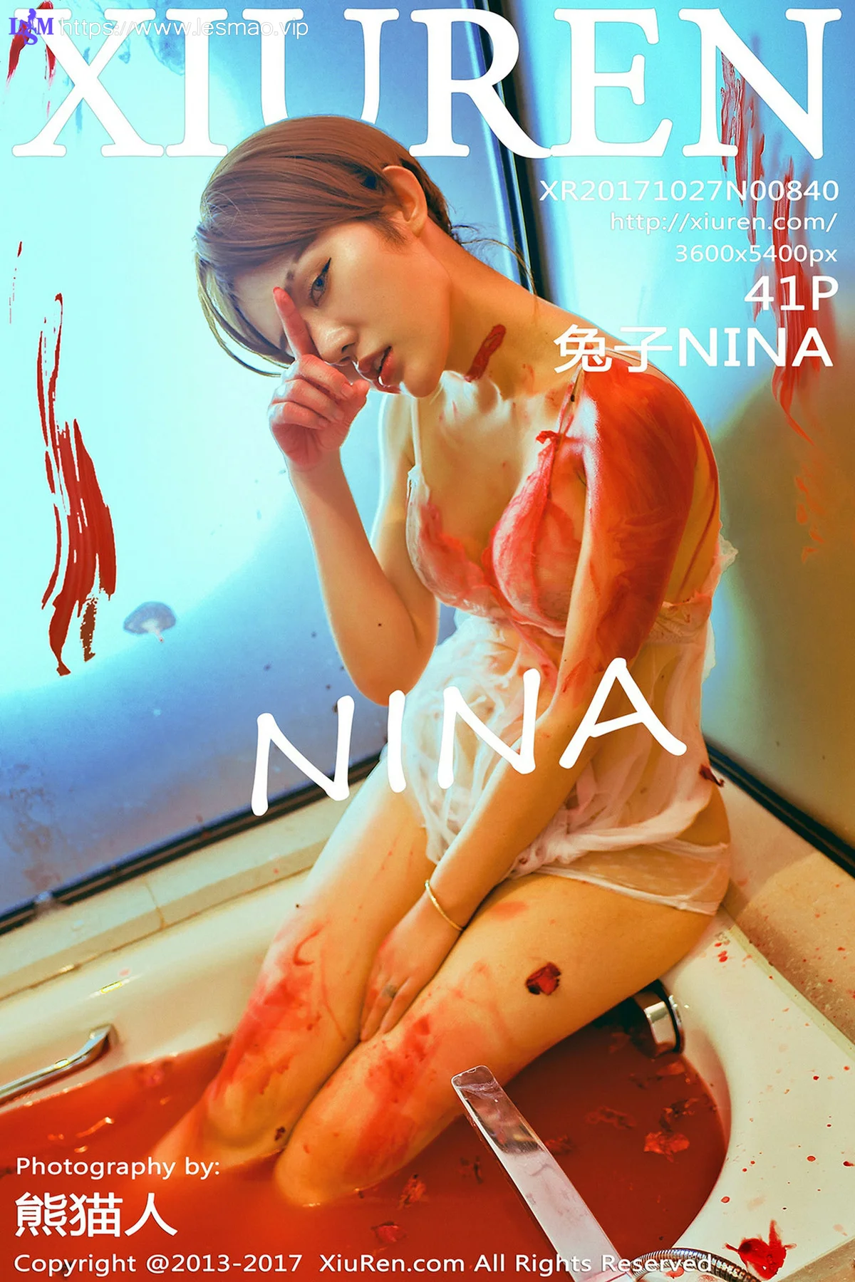 XiuRen 秀人 No.840 万圣节特辑兔子NINA - 41
