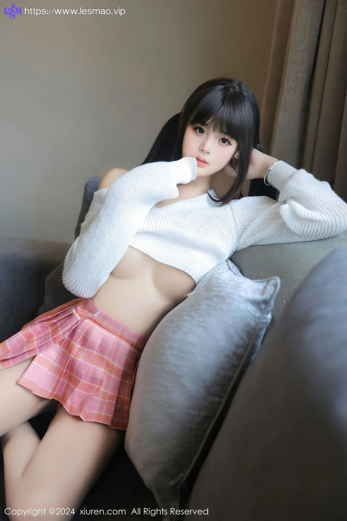 XiuRen 秀人 No.8404 徐若兮 首套写真粉色短裙11 - 11
