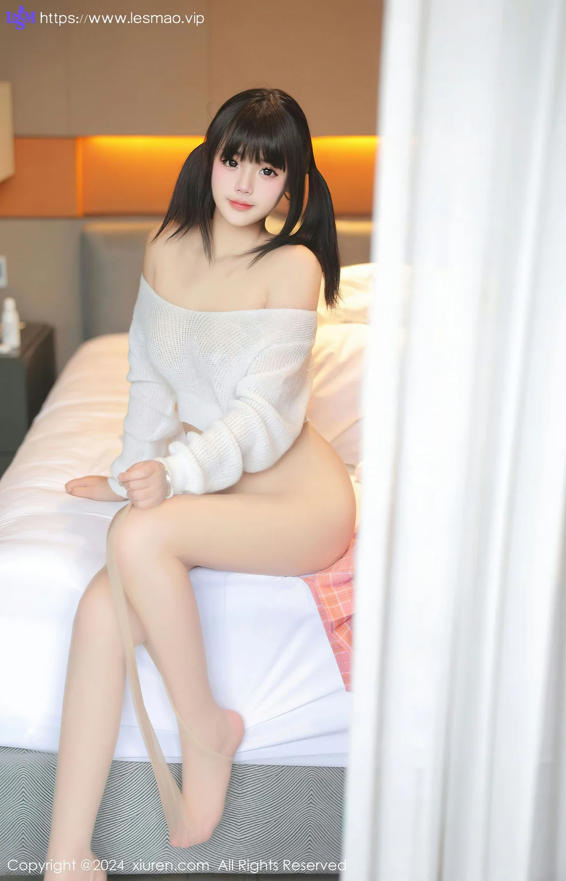 XiuRen 秀人 No.8404 徐若兮 首套写真粉色短裙11 - 59
