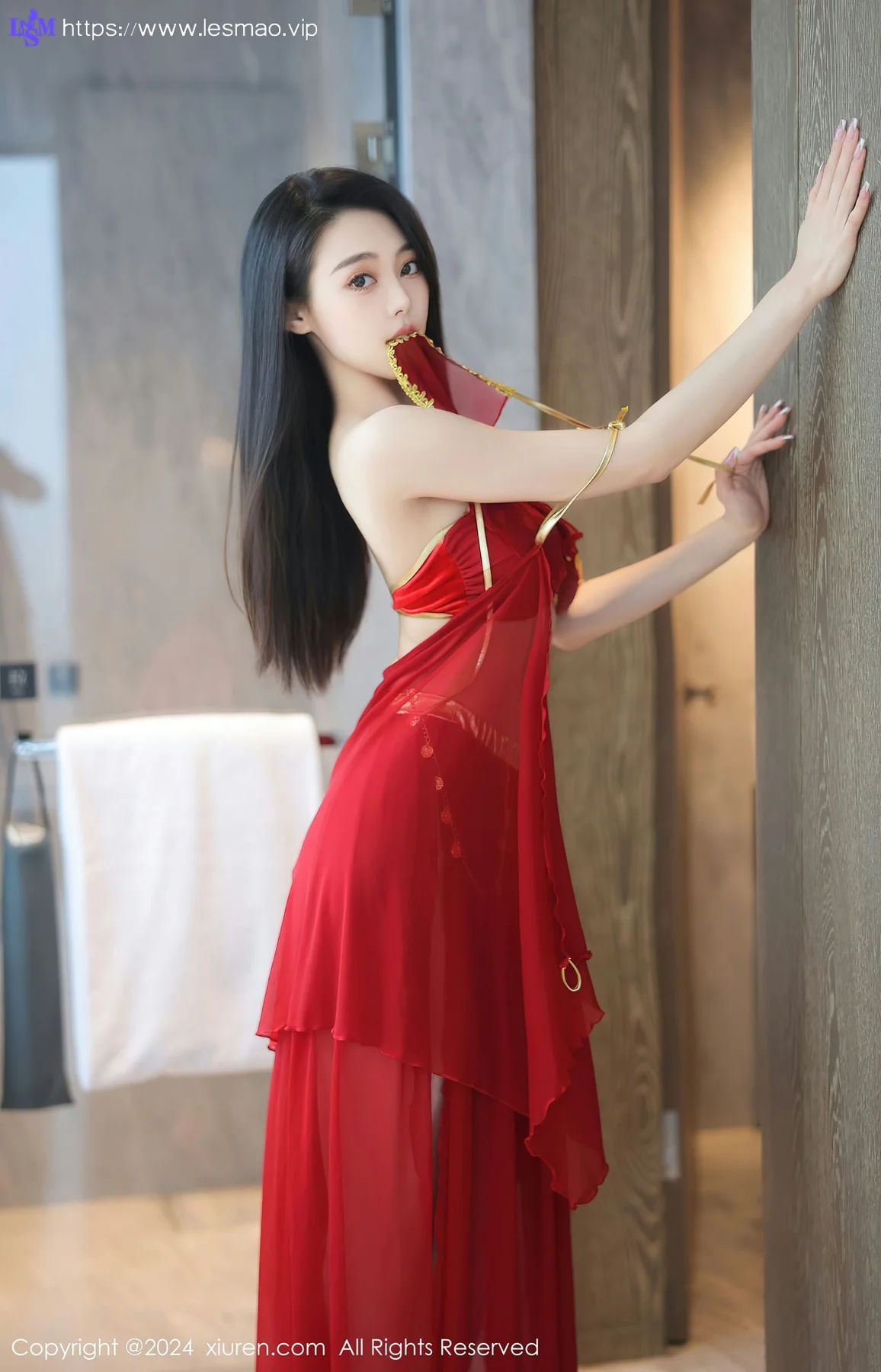 XiuRen 秀人 No.8420 清妙 红色舞裙性感写真11 - 6