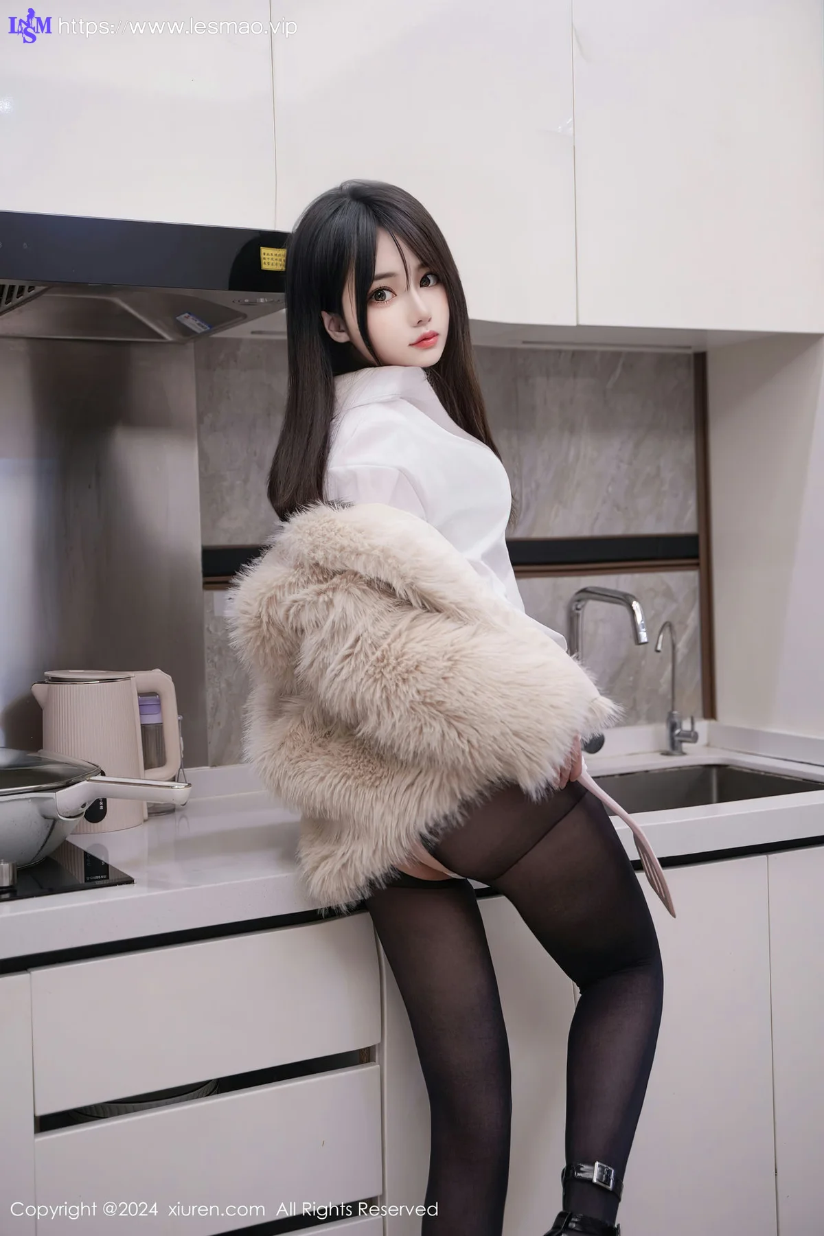 XiuRen 秀人 No.8429 林月月 黑色蕾丝性感写真22 - 43
