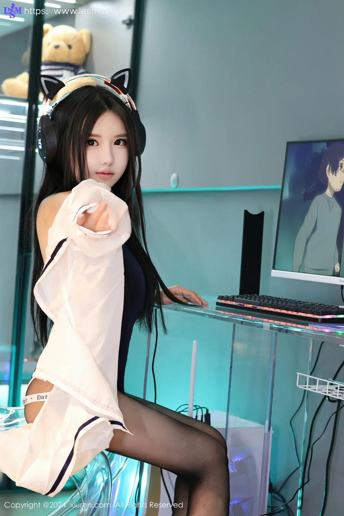 XiuRen 秀人 No.8432 小薯条nienie 网瘾少女主题拍摄性感写真11 - 11