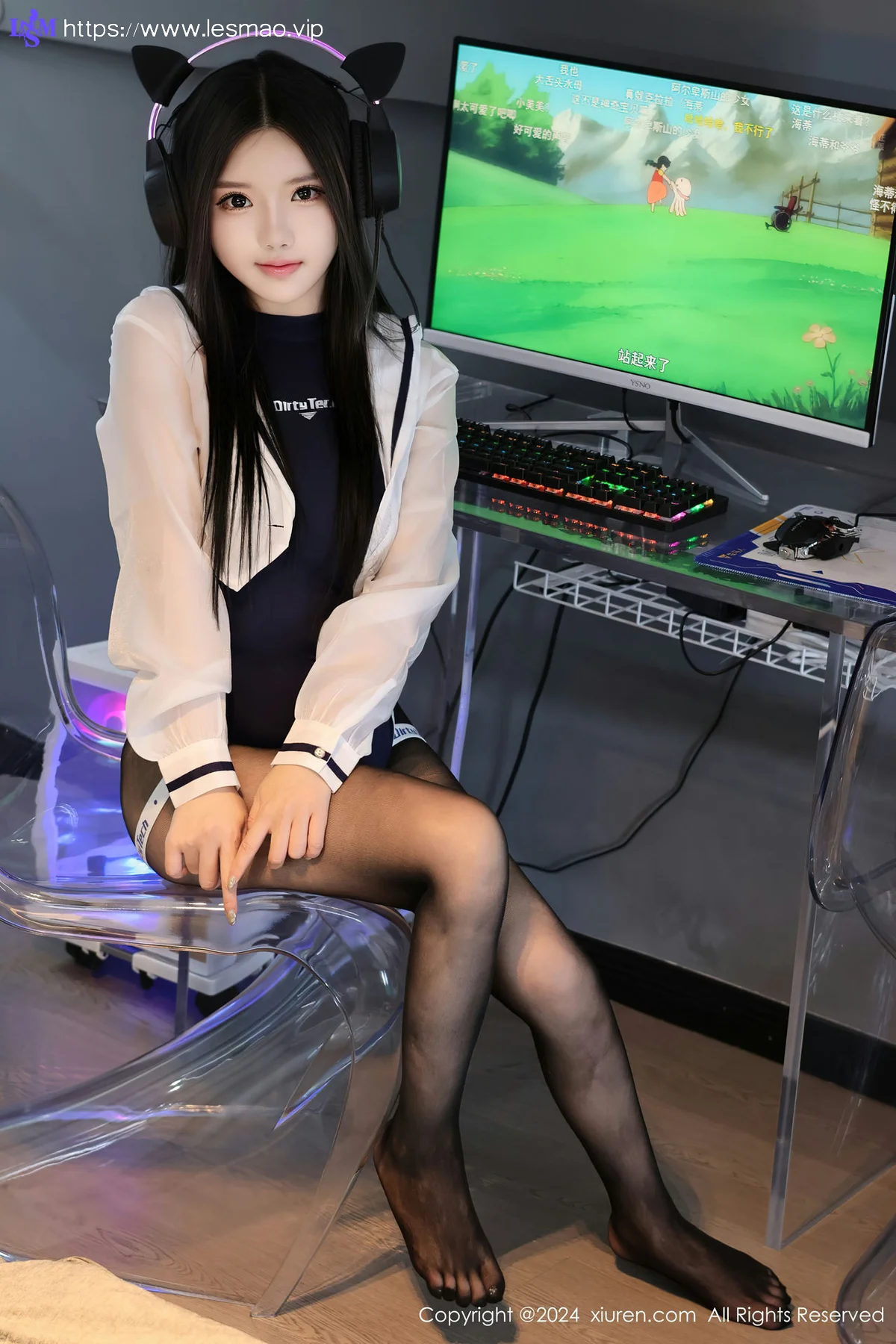 XiuRen 秀人 No.8432 小薯条nienie 网瘾少女主题拍摄性感写真11 - 31