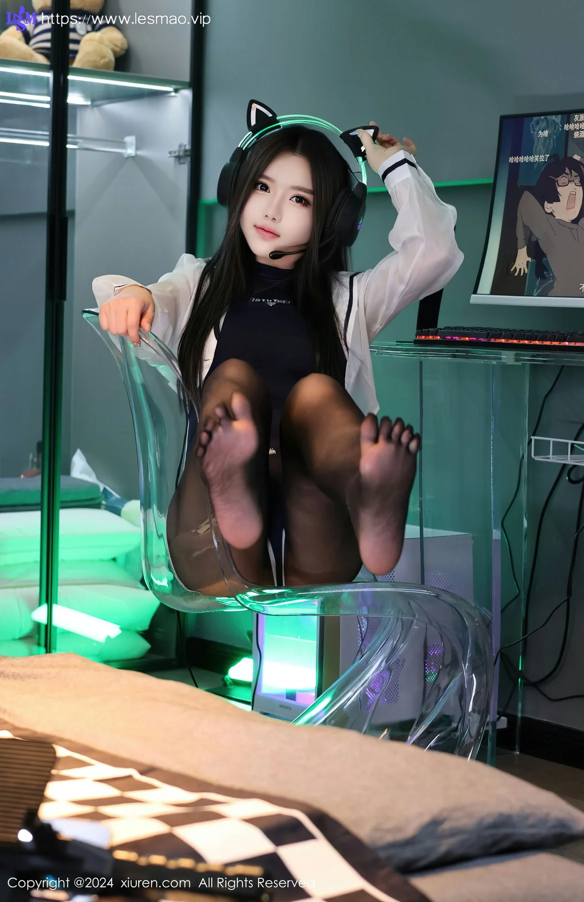 XiuRen 秀人 No.8432 小薯条nienie 网瘾少女主题拍摄性感写真11 - 58