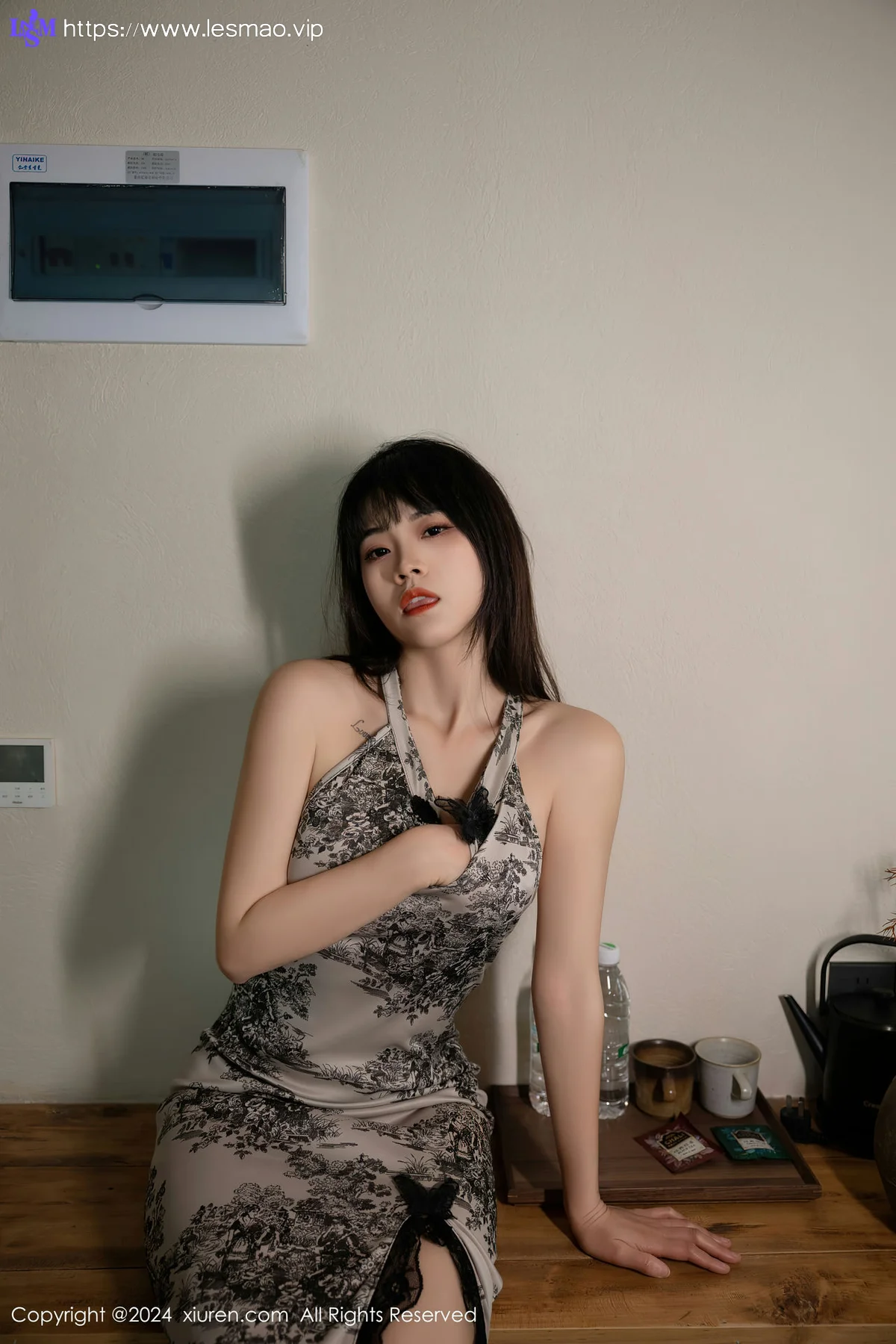 XiuRen 秀人 No.8434 唐安诺 连衣短裙性感写真 - 12