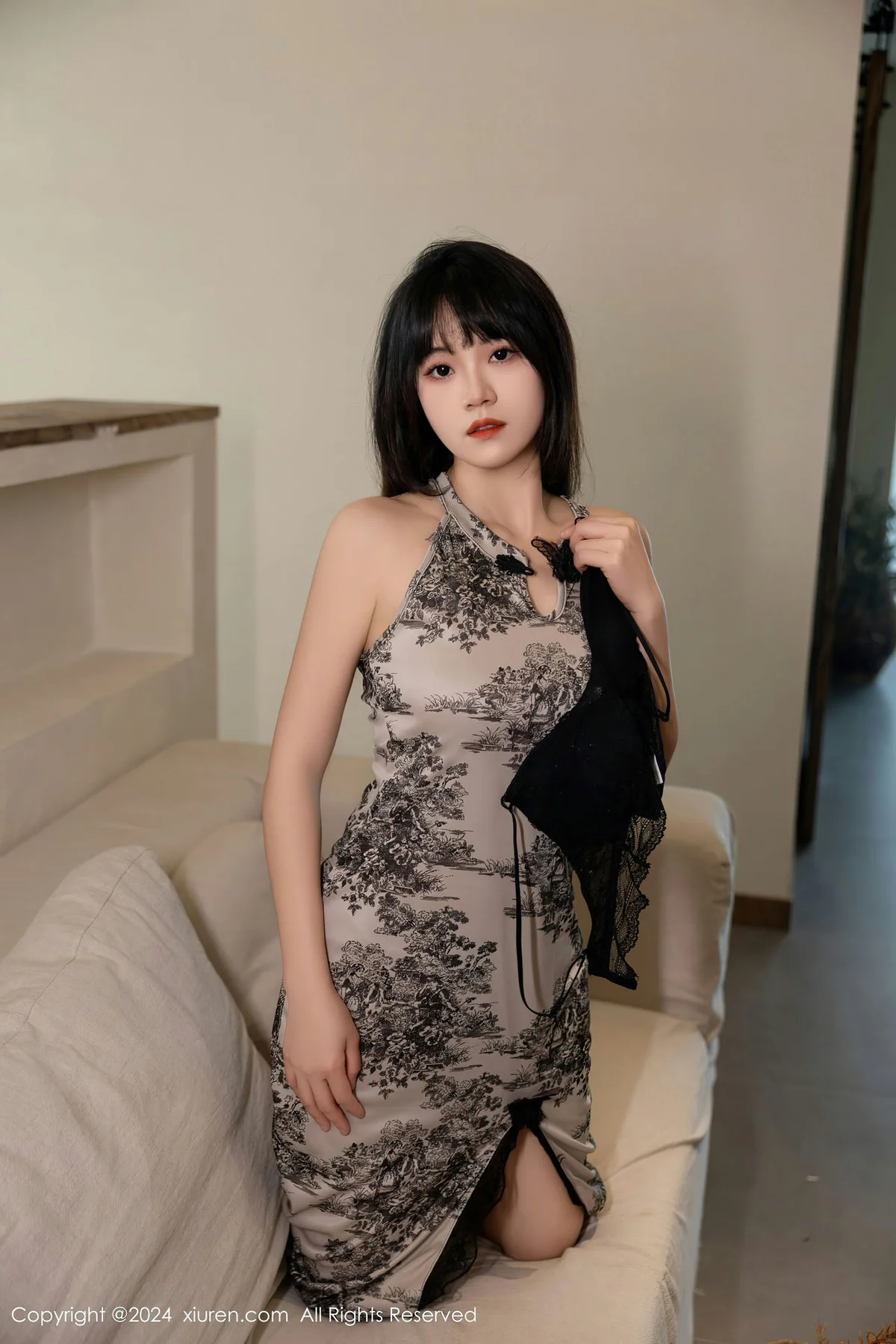 XiuRen 秀人 No.8434 唐安诺 连衣短裙性感写真 - 36
