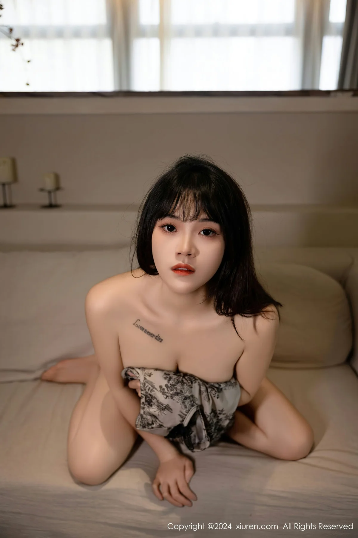 XiuRen 秀人 No.8434 唐安诺 连衣短裙性感写真 - 44