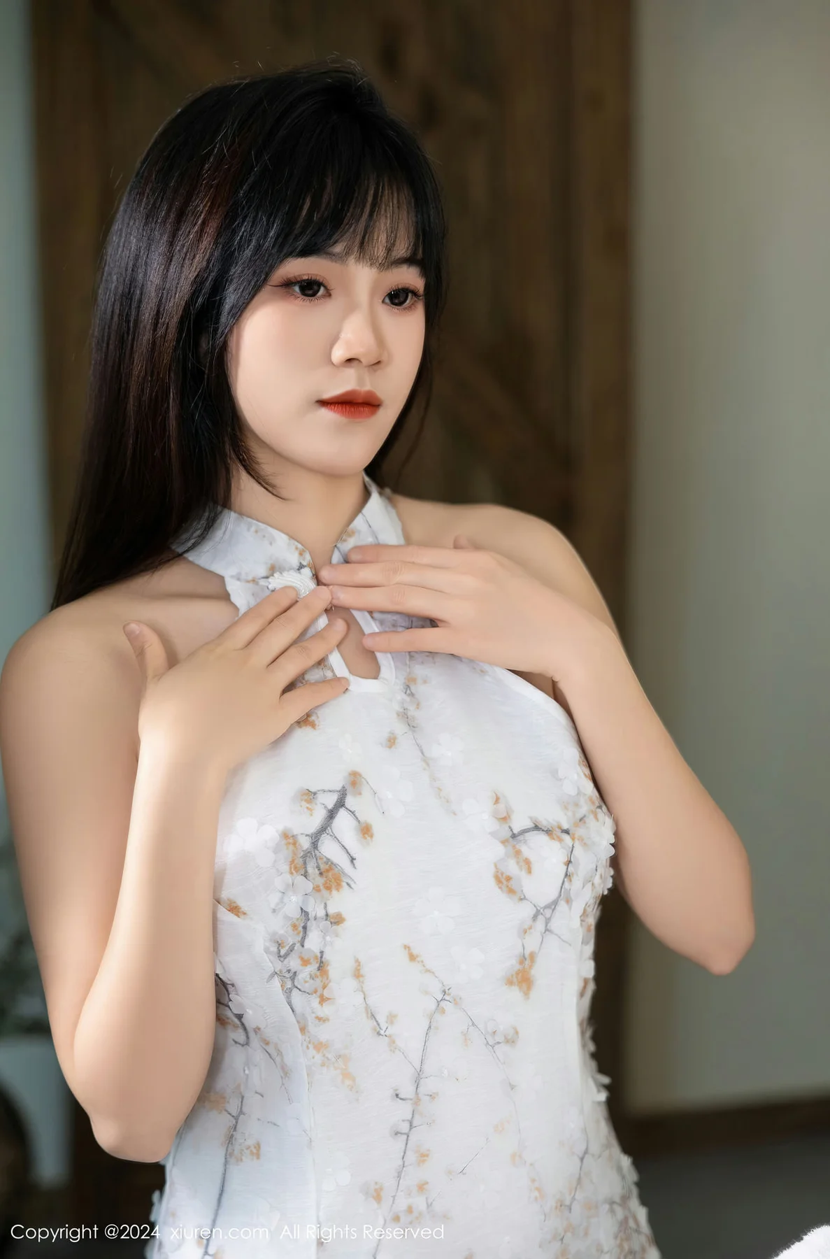 XiuRen 秀人 No.8434 唐安诺 连衣短裙性感写真 - 45