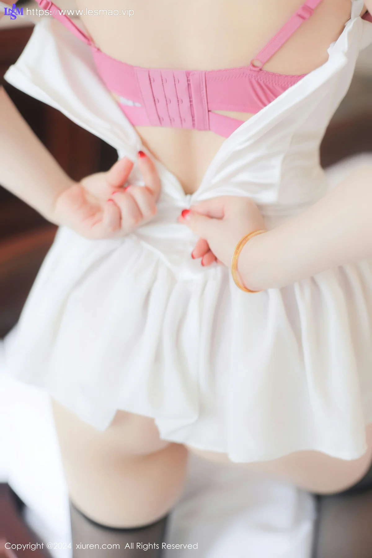 XiuRen 秀人 No.8436 诗诗kiki 粉色内衣性感写真1 - 39