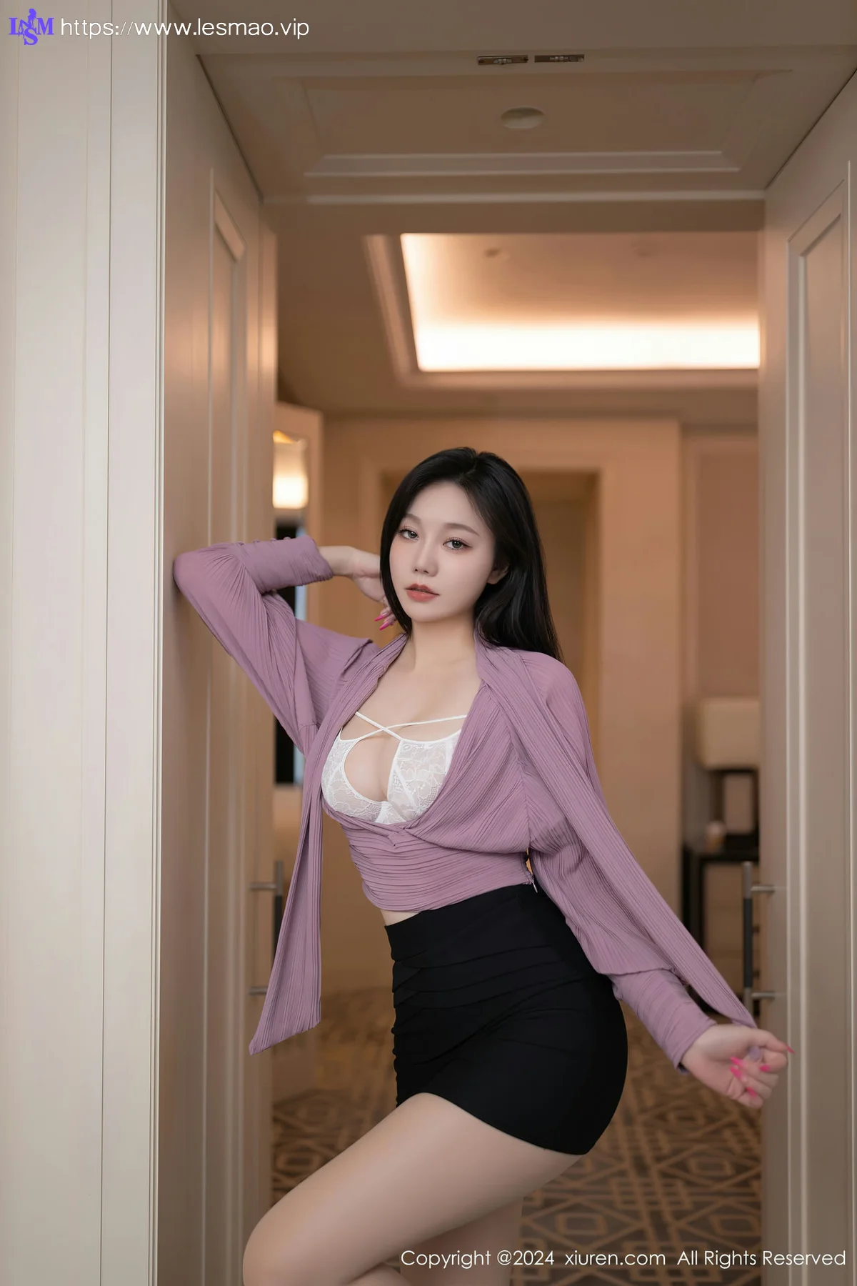 XiuRen 秀人 No.8438 安然anran 原色丝袜性感写真1 - 14