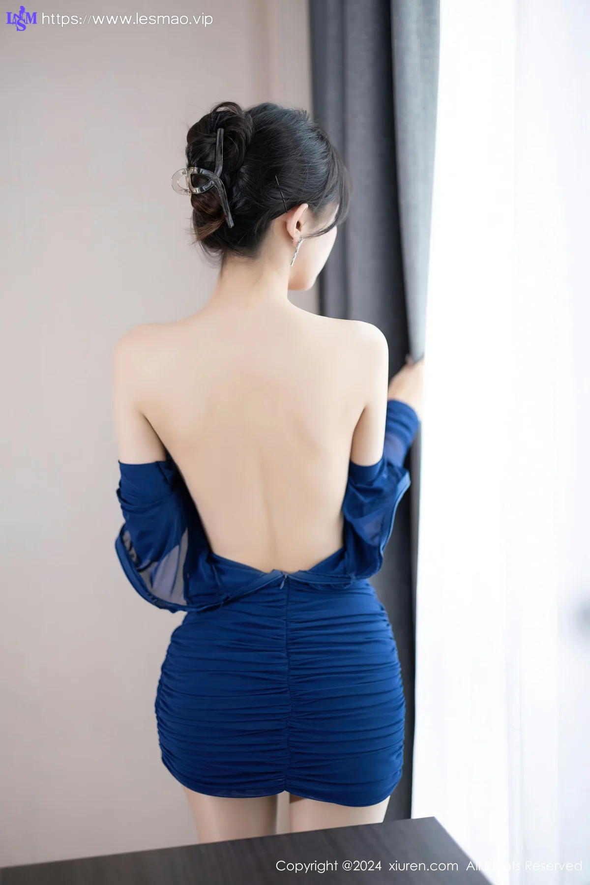 XiuRen 秀人 No.8445 林星阑 连衣短裙性感写真33 - 40