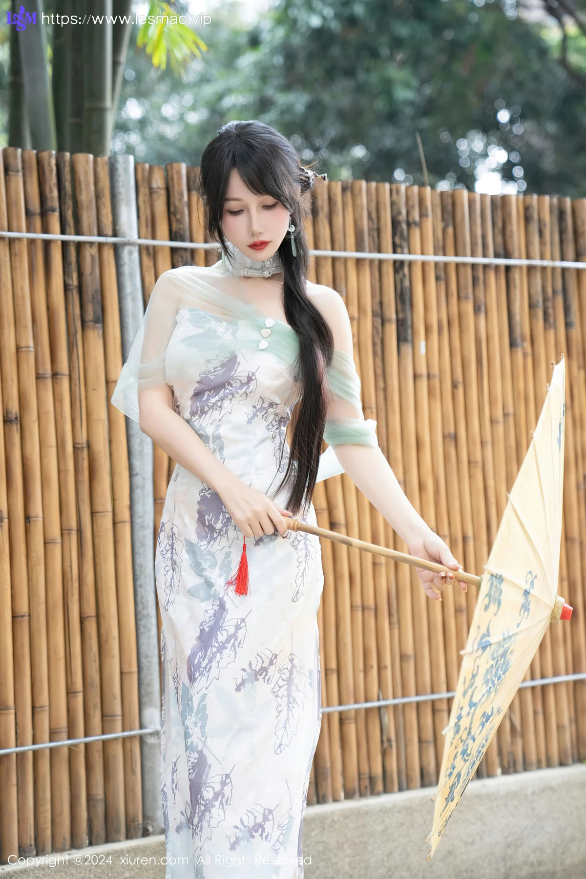 XiuRen 秀人 No.8448 波巧酱 透视旗袍红颜知己长白山旅拍3 - 42