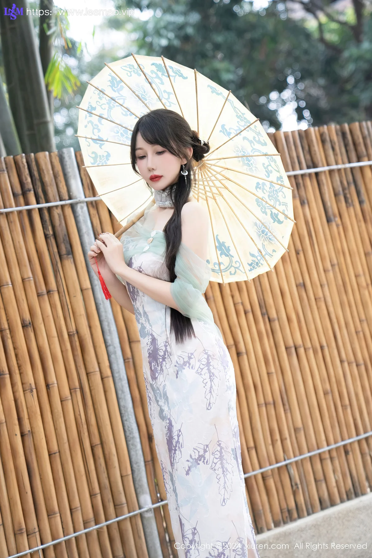 XiuRen 秀人 No.8448 波巧酱 透视旗袍红颜知己长白山旅拍3 - 45