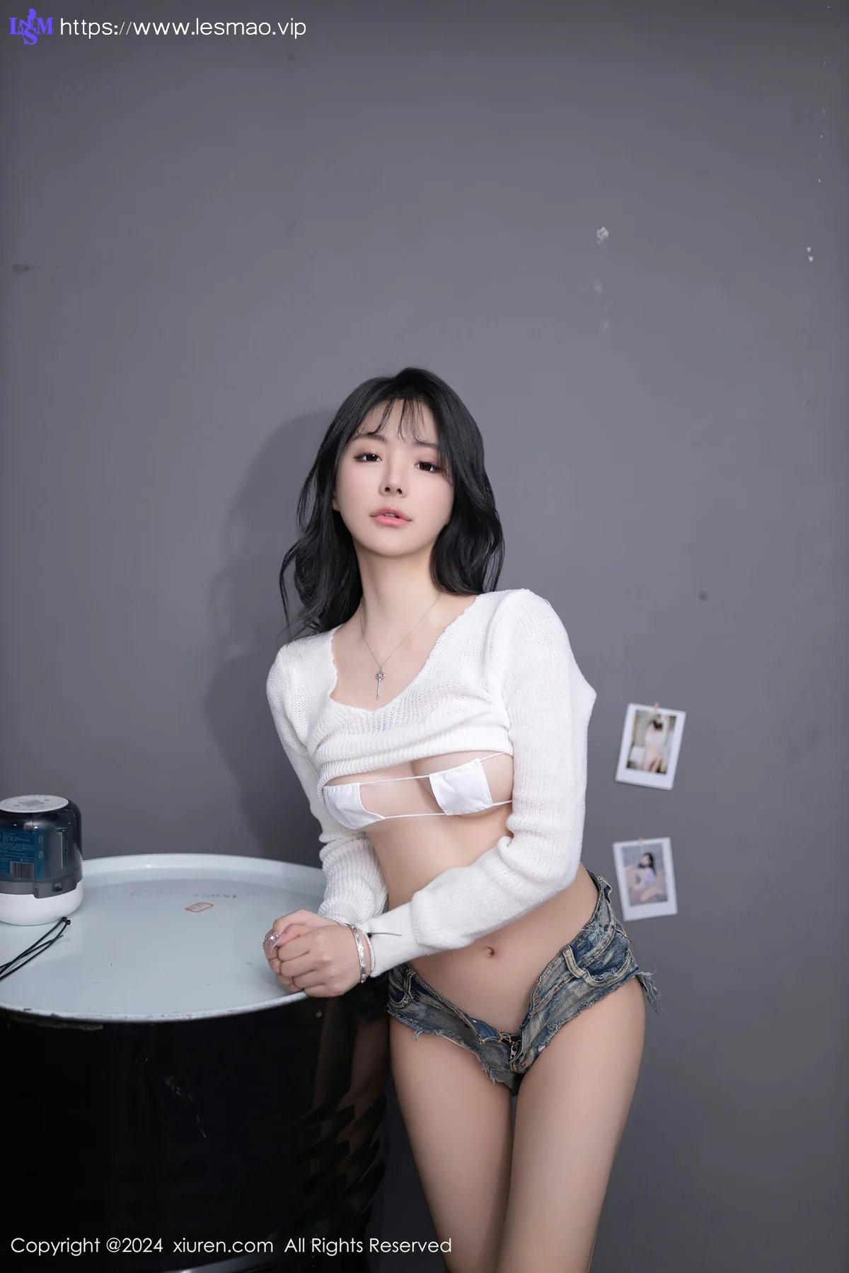 XiuRen 秀人 No.8458 幼幼 牛仔短裤性感写真1 - 23