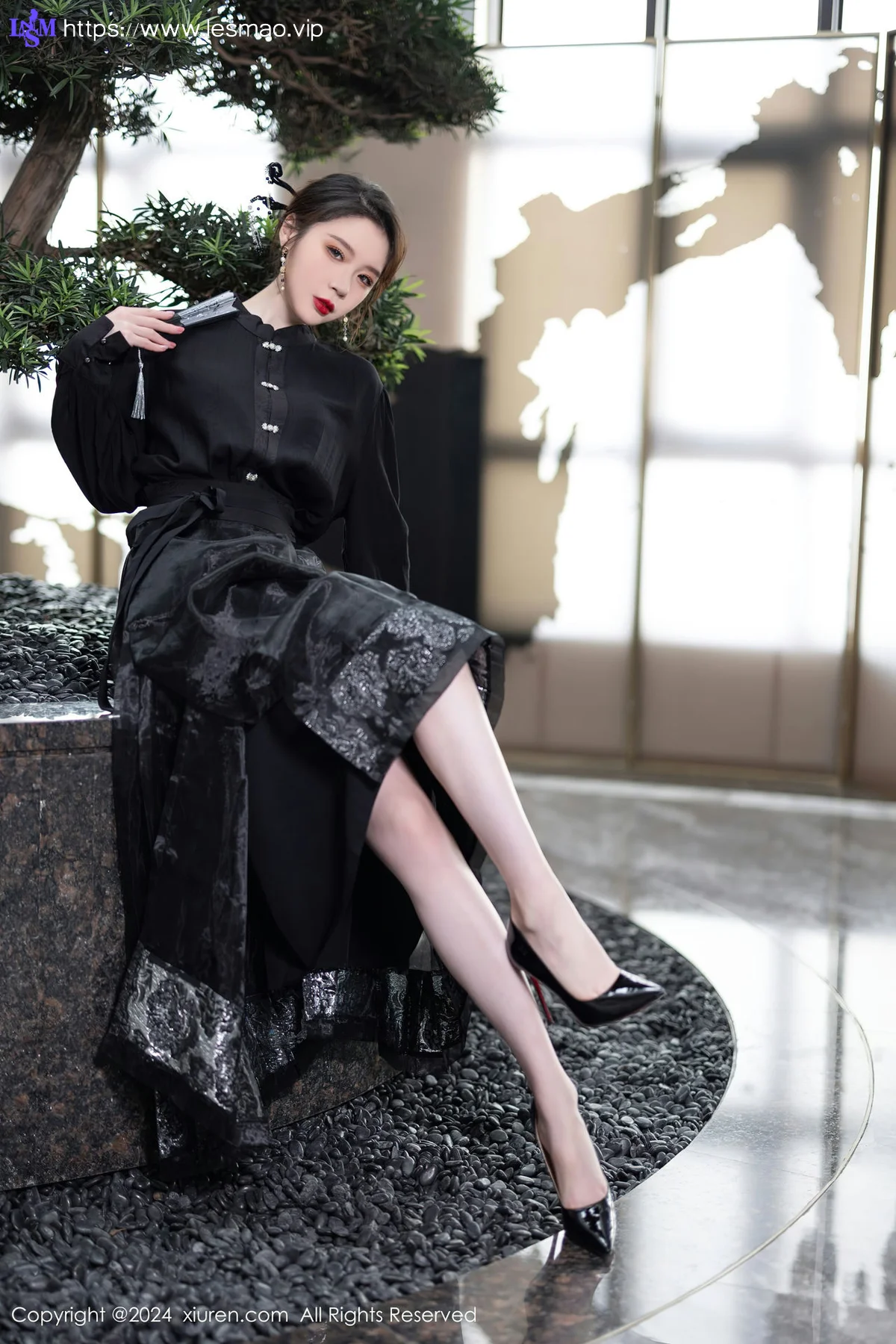 XiuRen 秀人 No.8465 梦心玥  白色轻透性感写真3 - 6