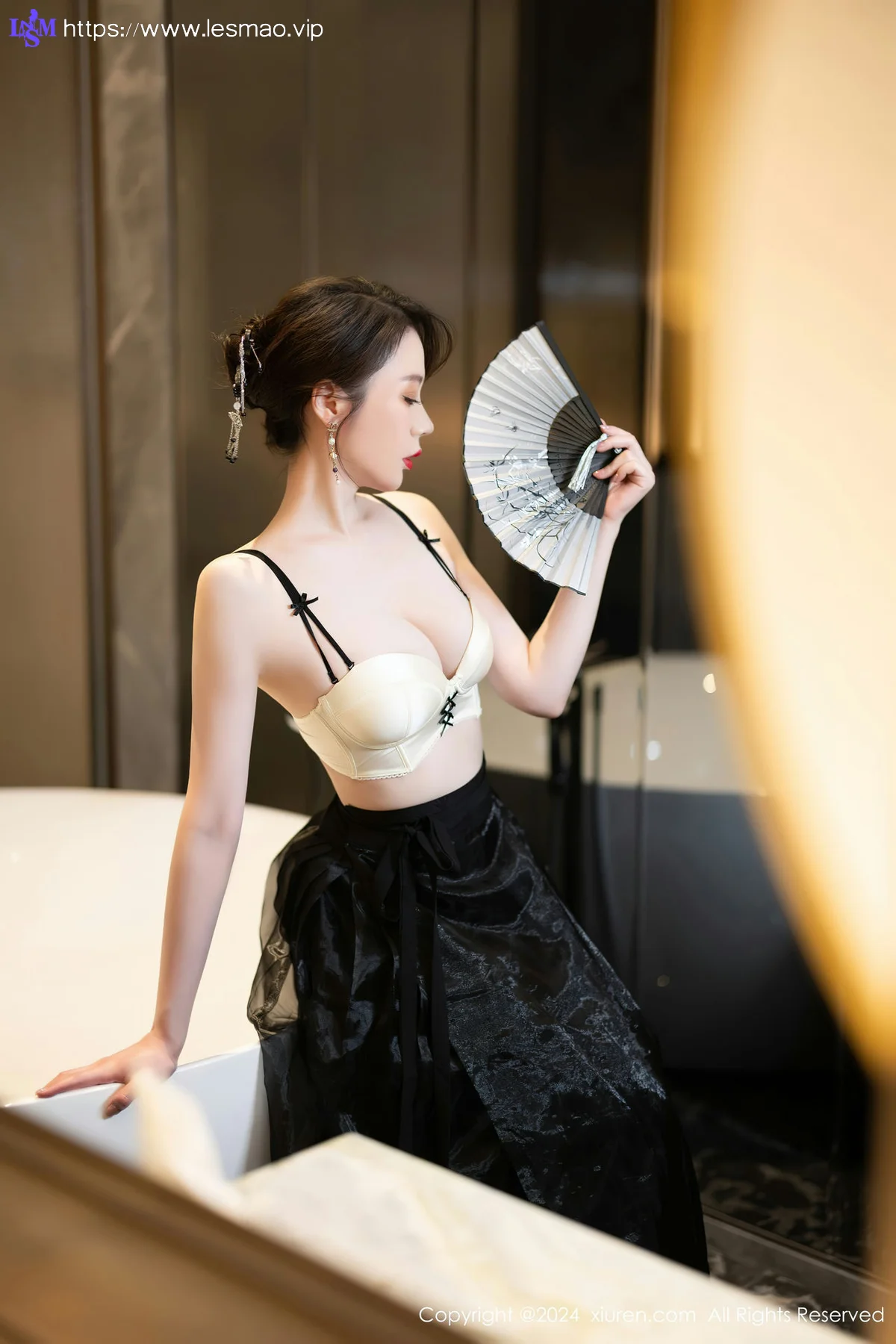 XiuRen 秀人 No.8465 梦心玥  白色轻透性感写真3 - 29