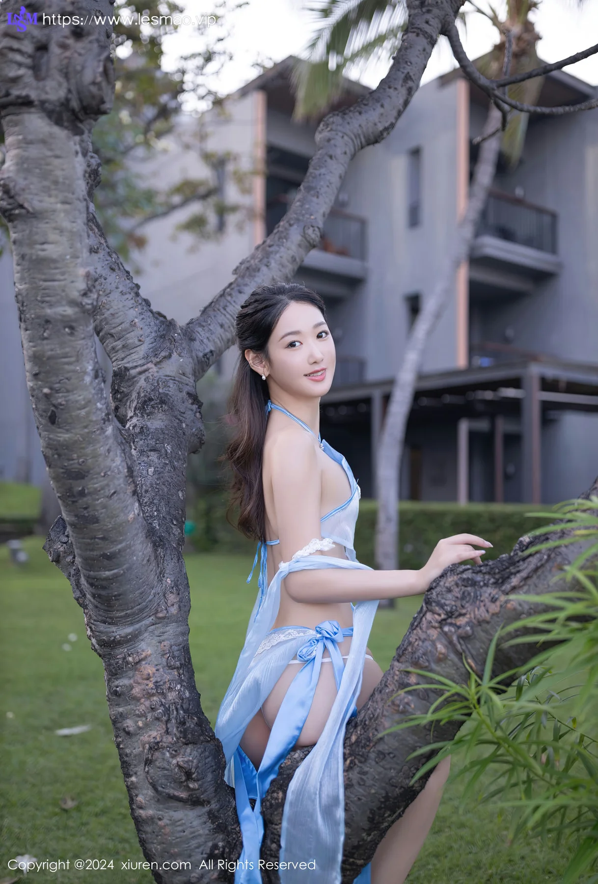 XiuRen 秀人 No.8492 唐安琪 蓝色古装性感写真1 - 16
