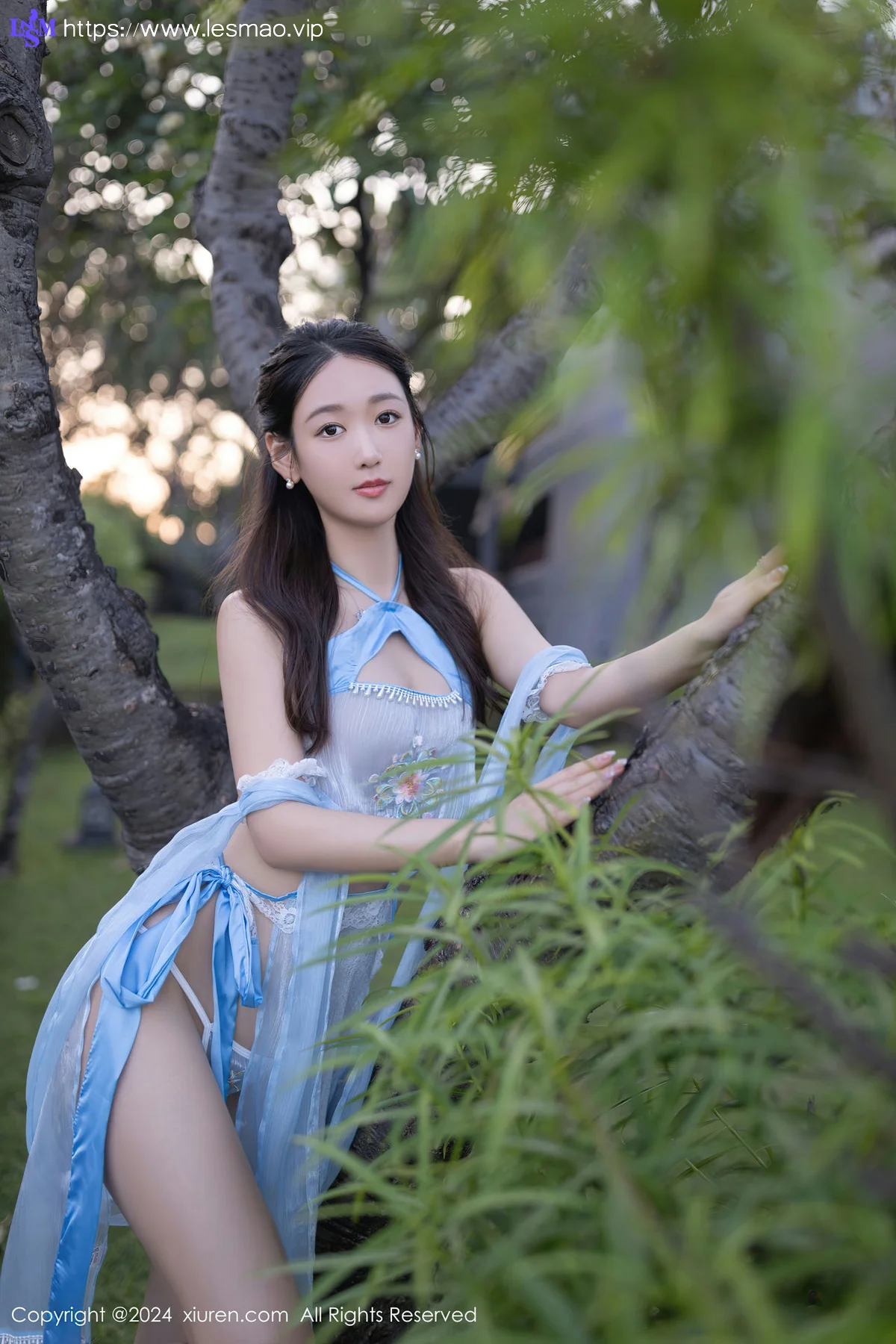 XiuRen 秀人 No.8492 唐安琪 蓝色古装性感写真1 - 23