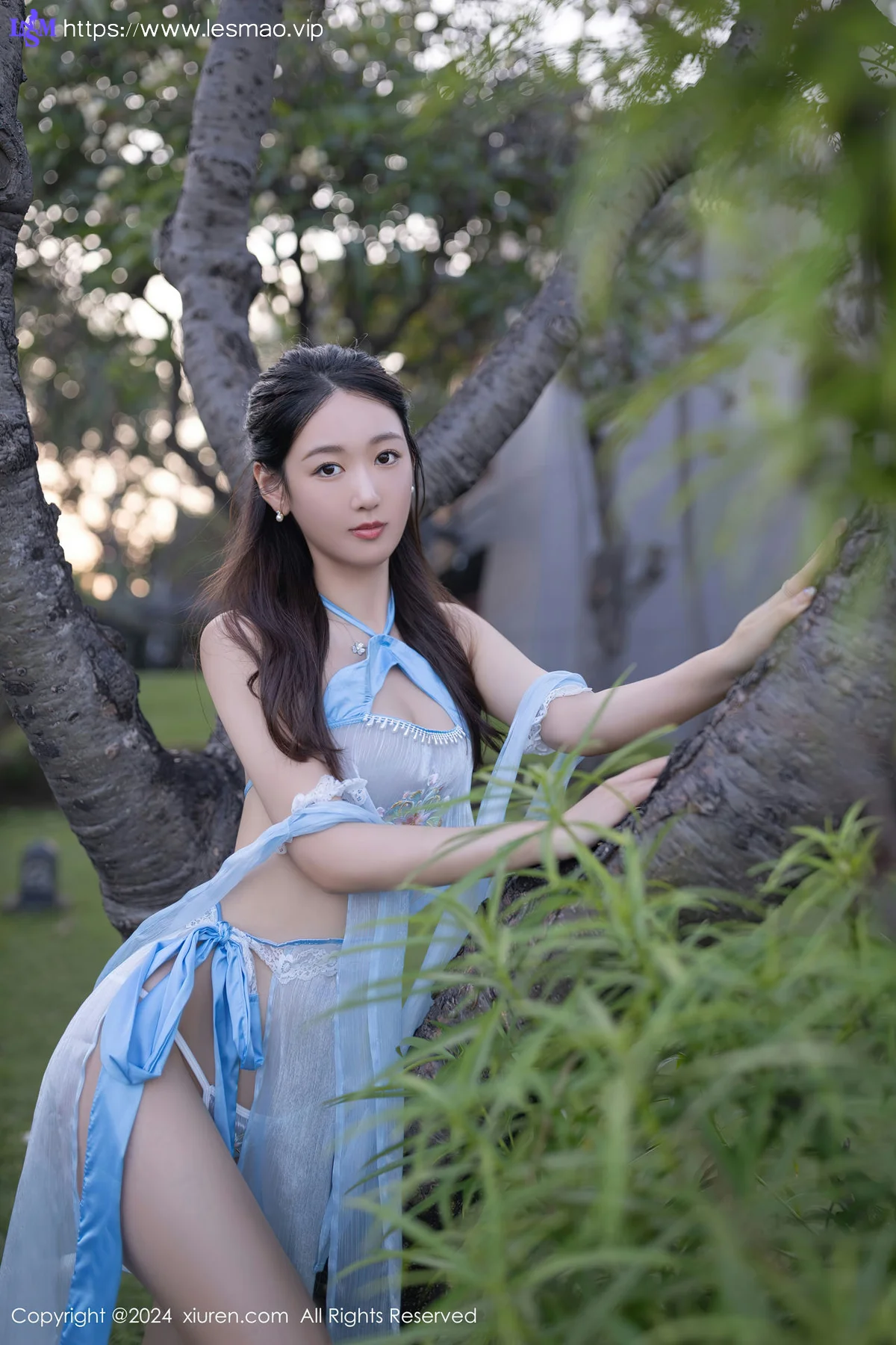 XiuRen 秀人 No.8492 唐安琪 蓝色古装性感写真1 - 24
