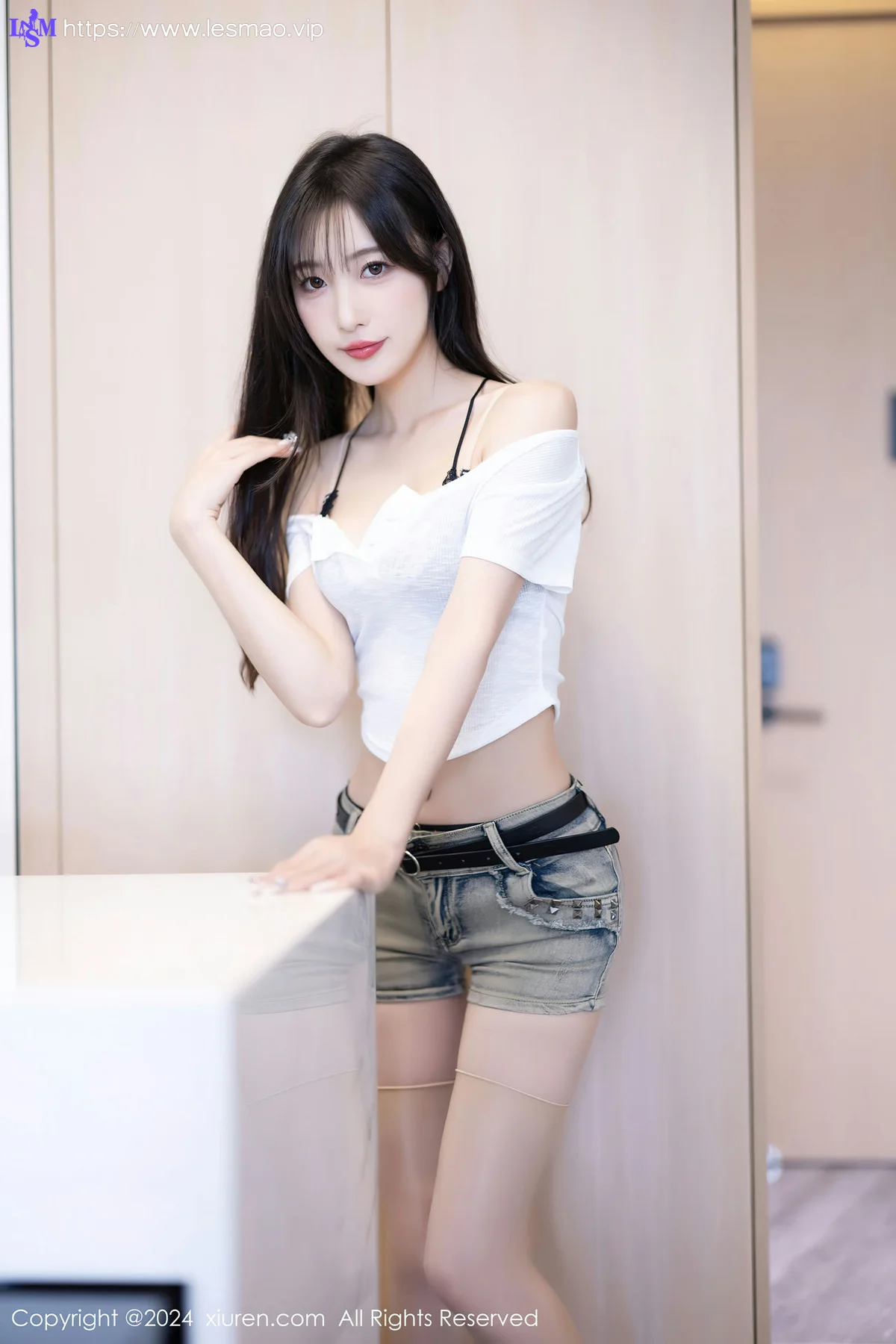 XiuRen 秀人 No.8504 林星阑 黑色蕾丝内衣性感写真2 - 17