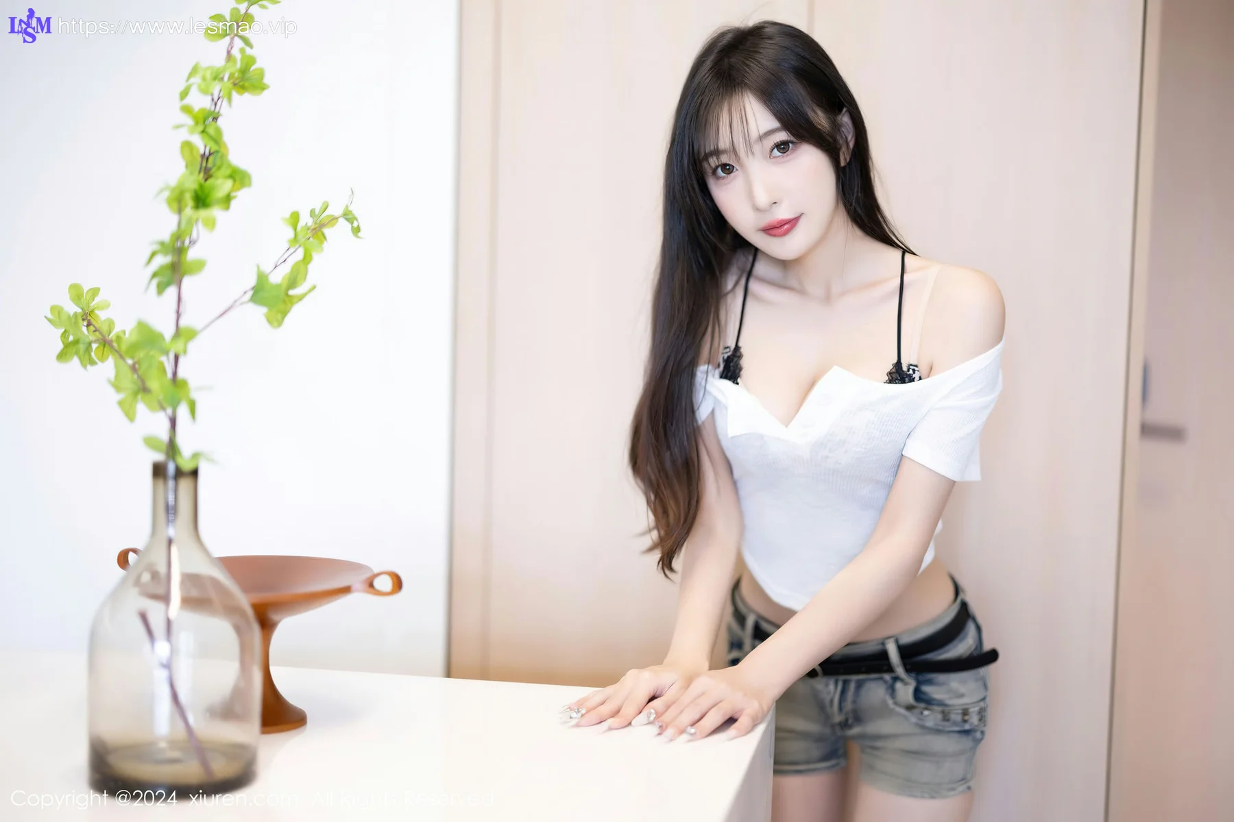 XiuRen 秀人 No.8504 林星阑 黑色蕾丝内衣性感写真2 - 18