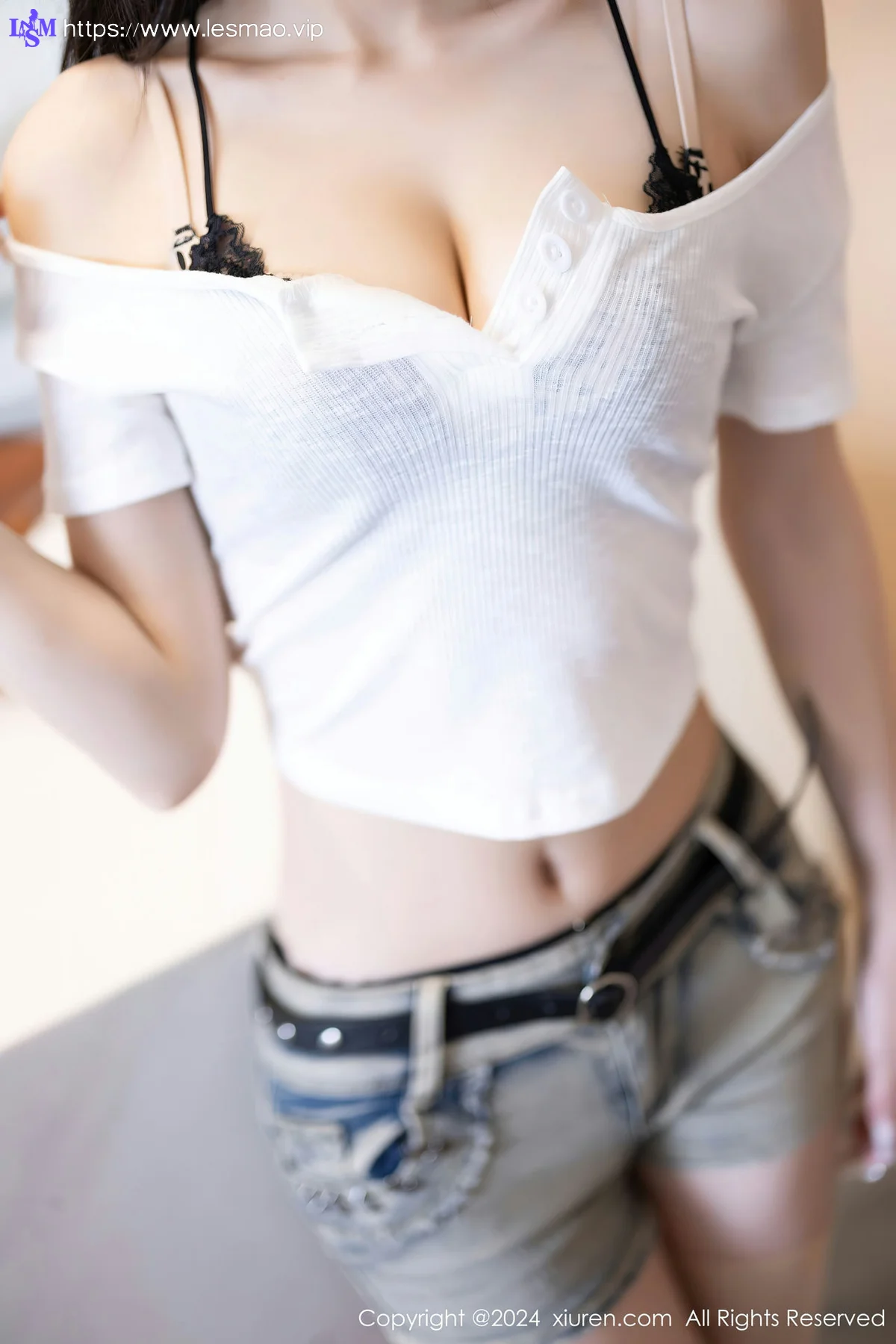 XiuRen 秀人 No.8504 林星阑 黑色蕾丝内衣性感写真2 - 21